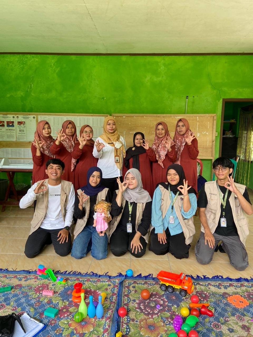 Pendampingan posyandu mawar