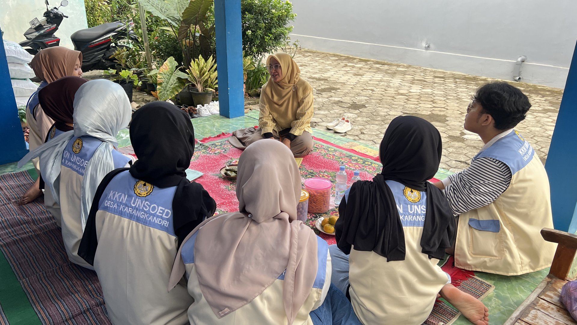 Kunjungan DPL ke Posko KKN