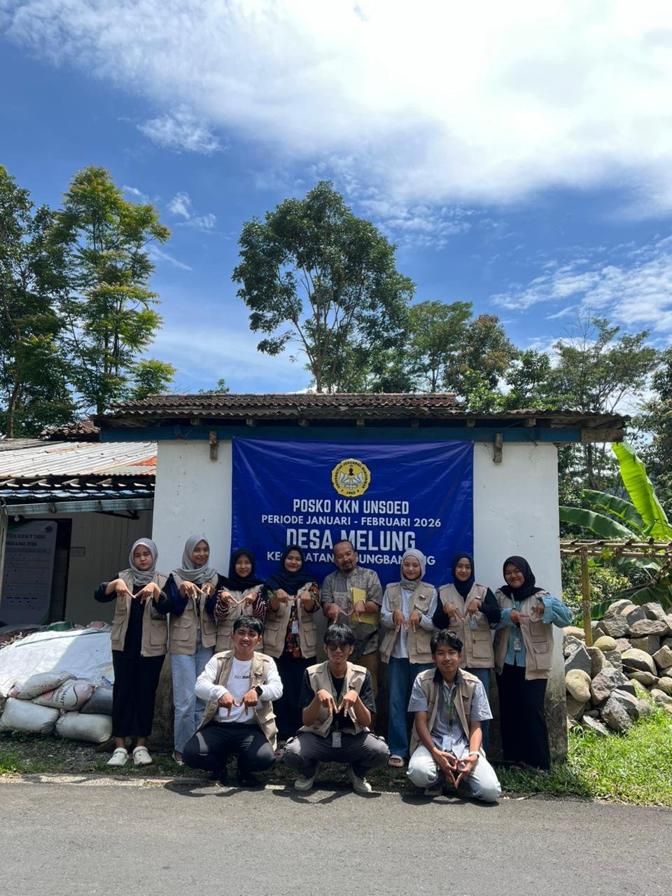 Kunjungan DPL ke Posko