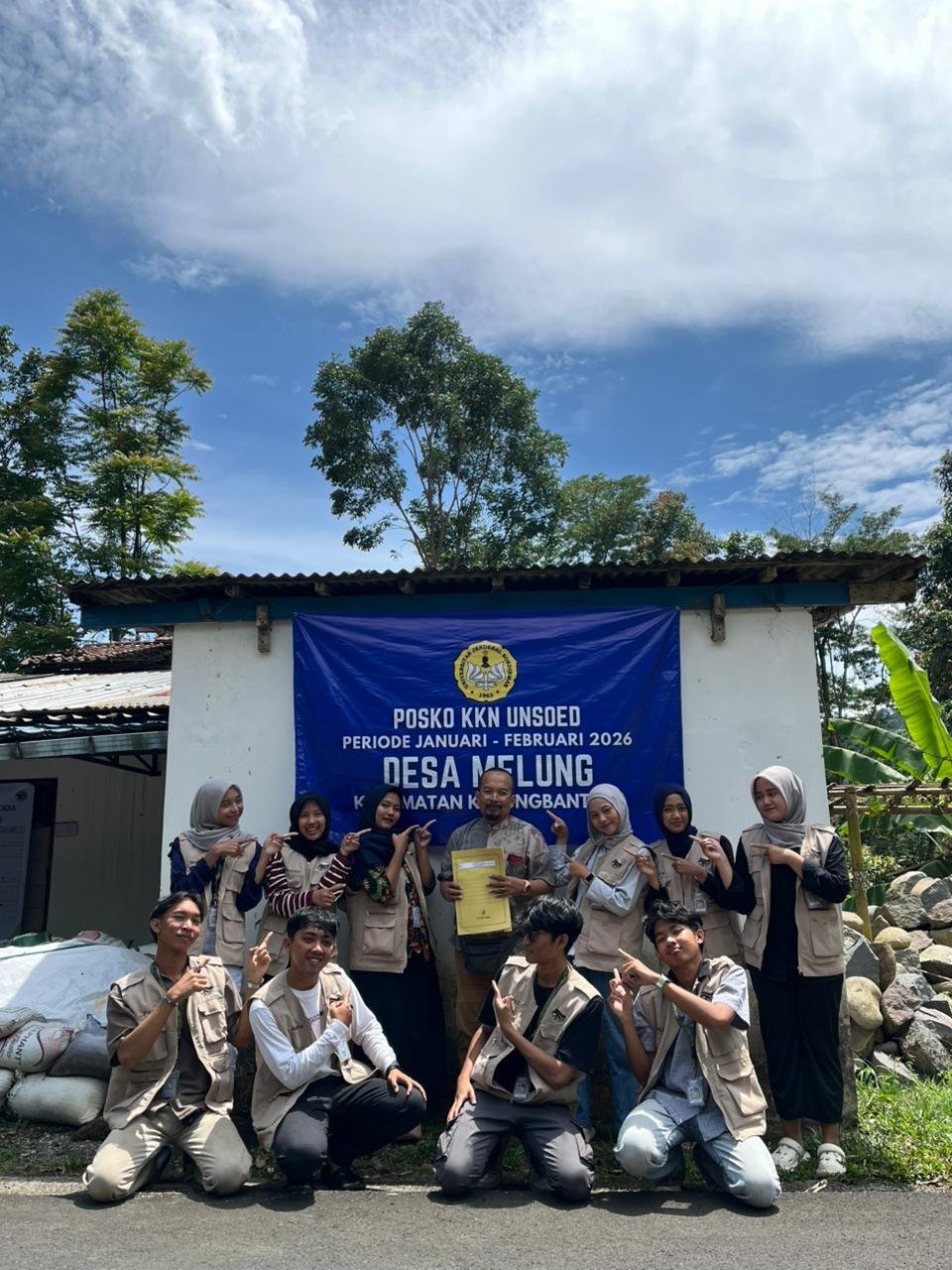 Kunjungan DPL KKN pak Siswanto