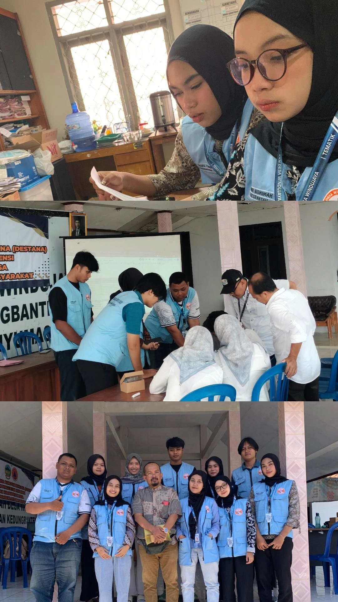 Piket desa, FGD 1,bimbingan dosen