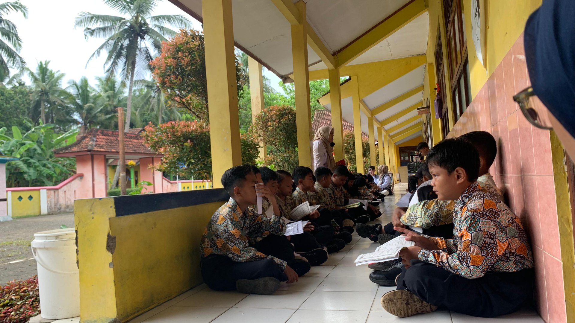 Pendampingan siswa siswi Desa Jatimulyo