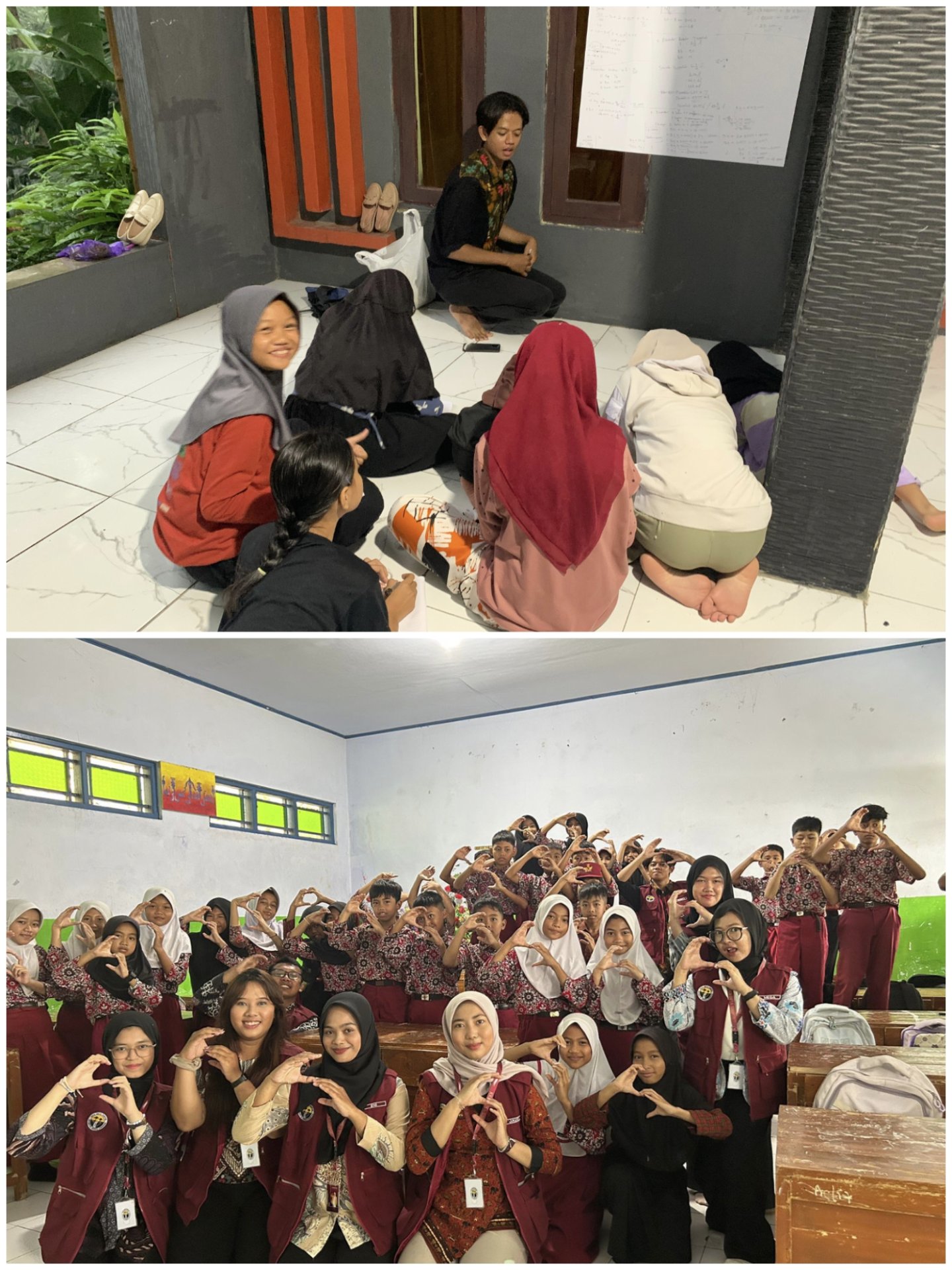 Sosialisasi di SD N 2 Simpur dan Koordinasi