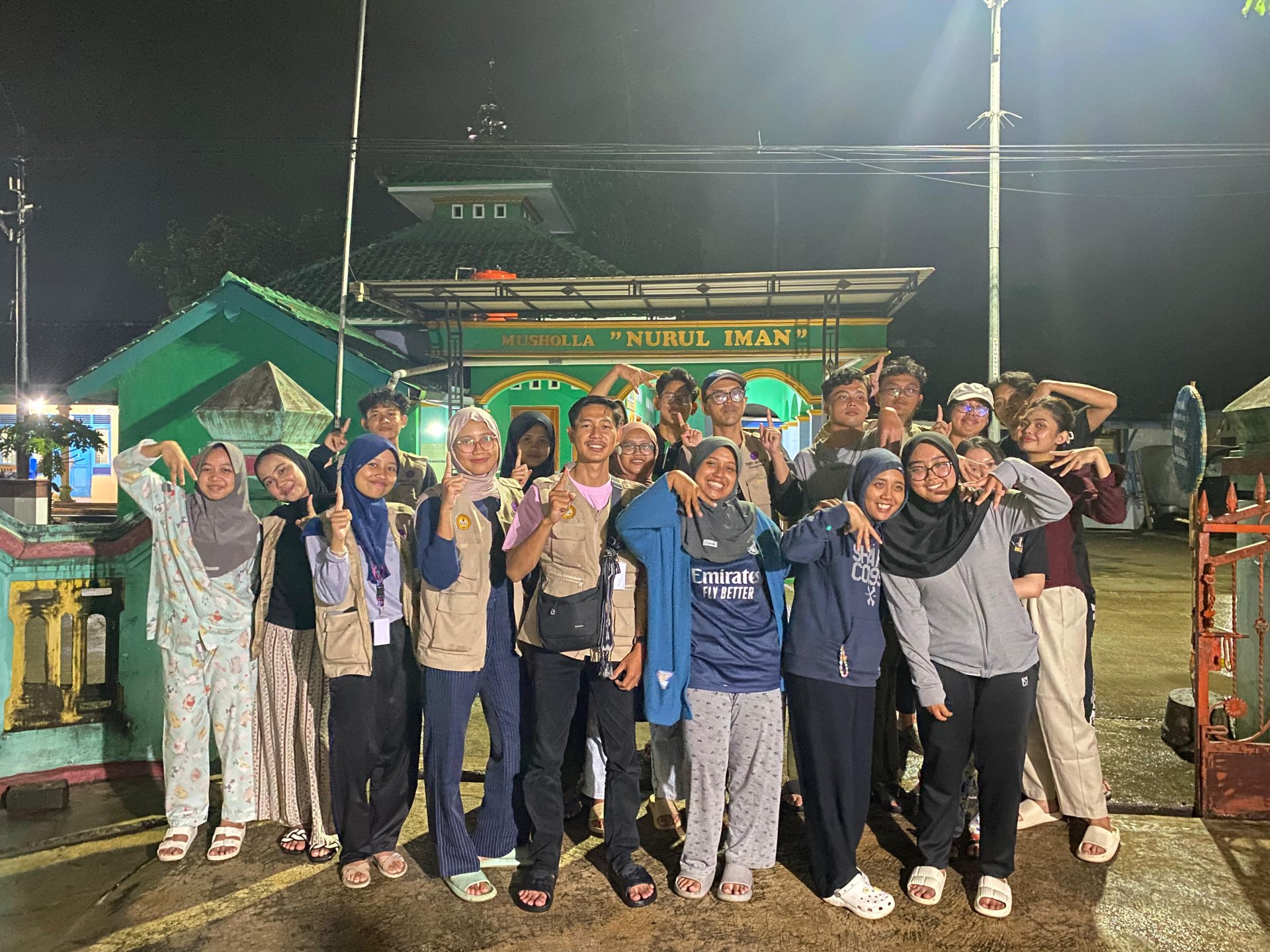 Berkunjung ke Posko KKN Desa Gandusari