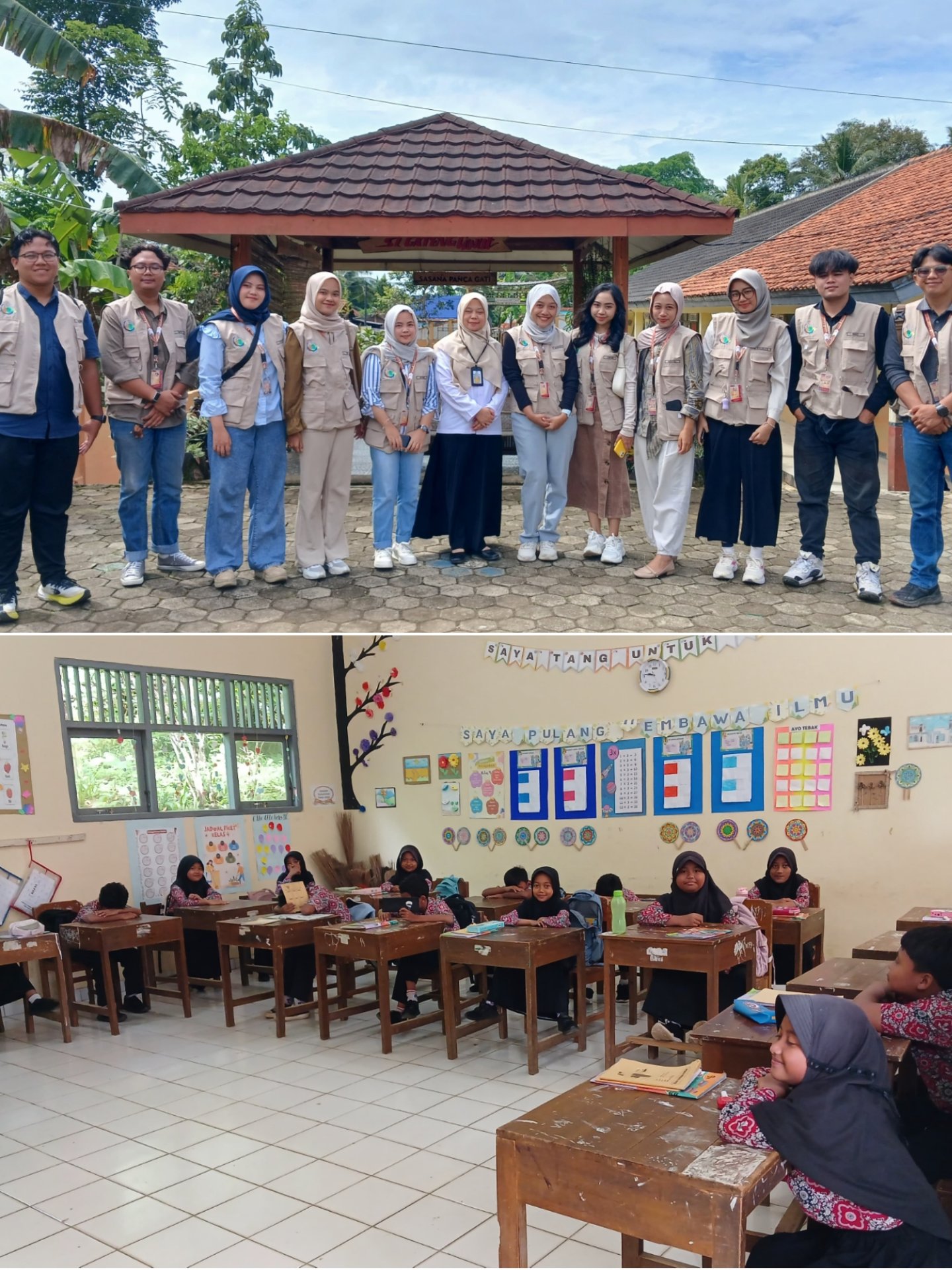 Kunjungan ke SDN 1 Klinting