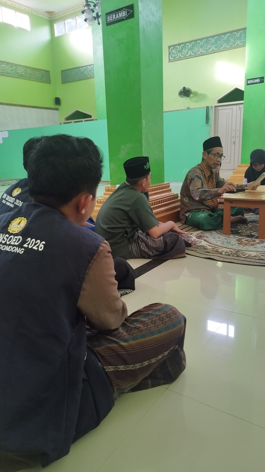 Bid. Pendidikan - Pendamping Paud di Masjid Baitul Huda
