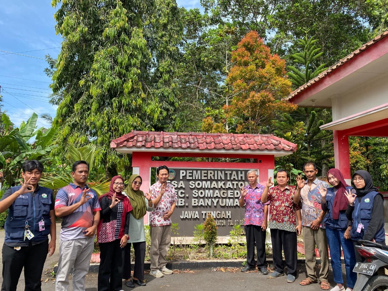 Kunjungan Dosen Pembimbing Lapangan (DPL) ke Desa Somakaton