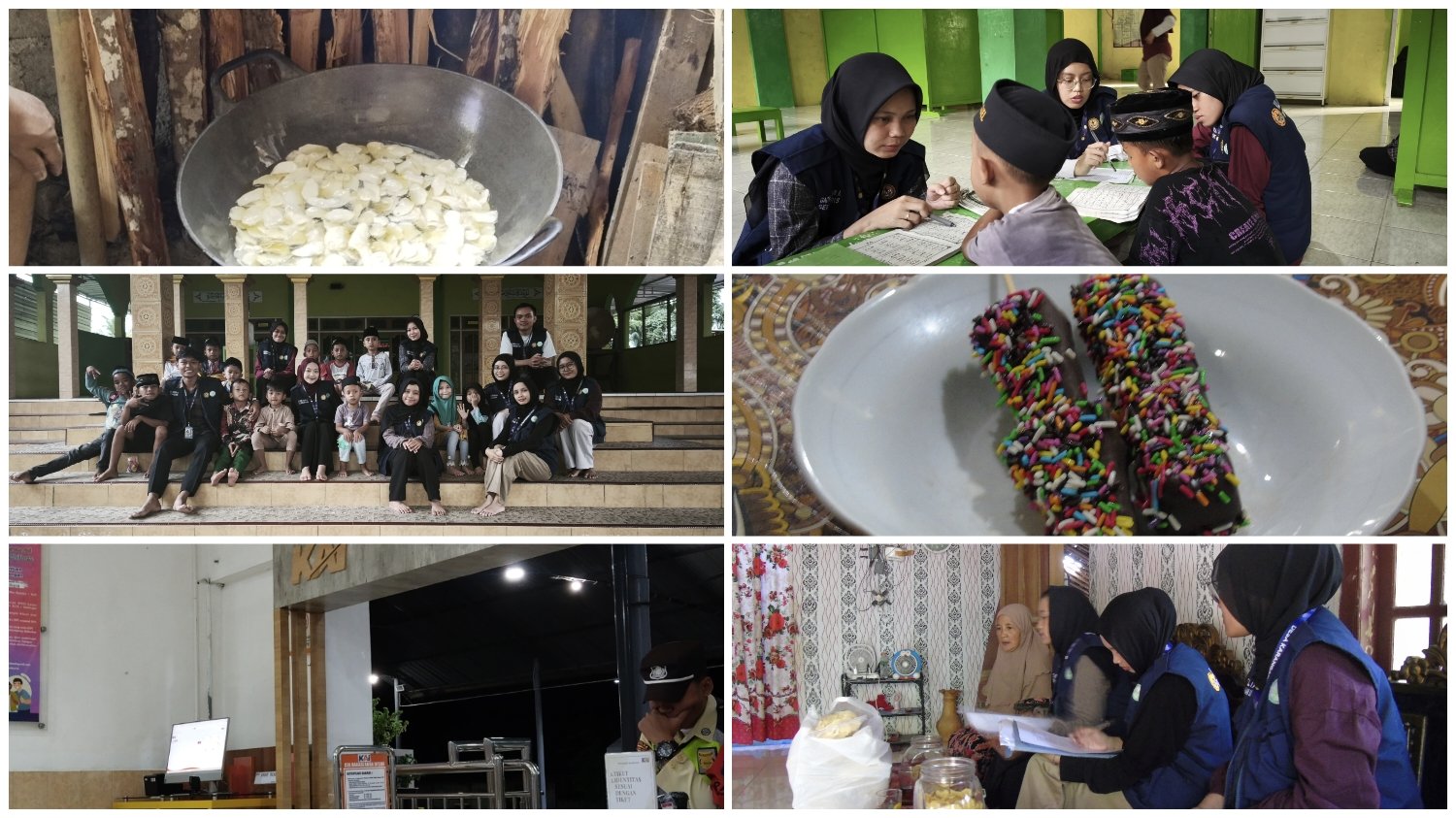 Kegiatan hari kedelapan KKN di Desa Karanganyar Kecamatan Wadaslintang Kabupaten Wonosobo