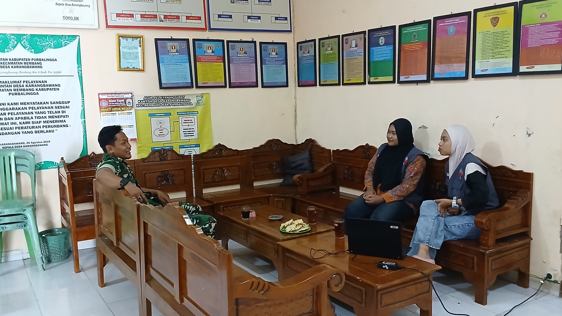 Piket Pelayanan Desa