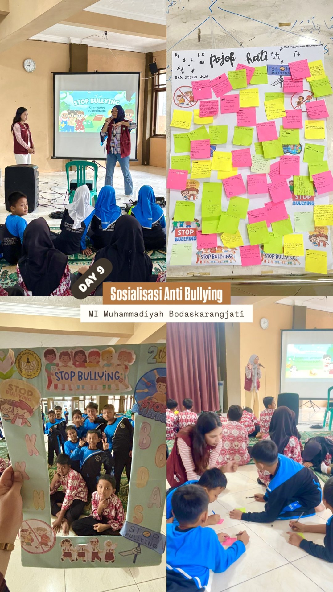 SOSIALISASI ANTI BULLYING MI MUHAMMADIYAH BODASKARANGJATI