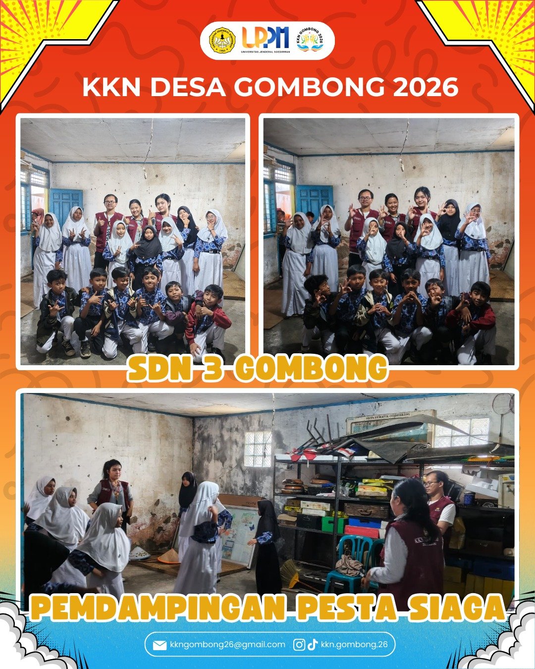 Pendampingan pesta siaga sd 03 gombong