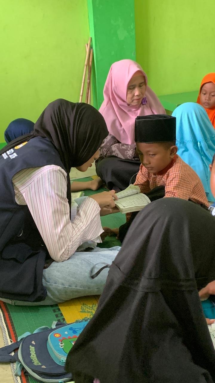 Pendampingan dan Pengajaran Ngaji TPQ di Masjid Baitul Huda