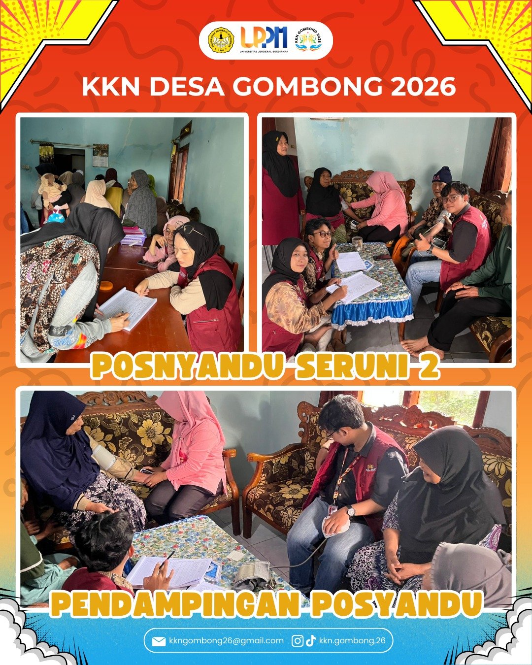 Pendampingan Posyandu di Dusun Bedahan