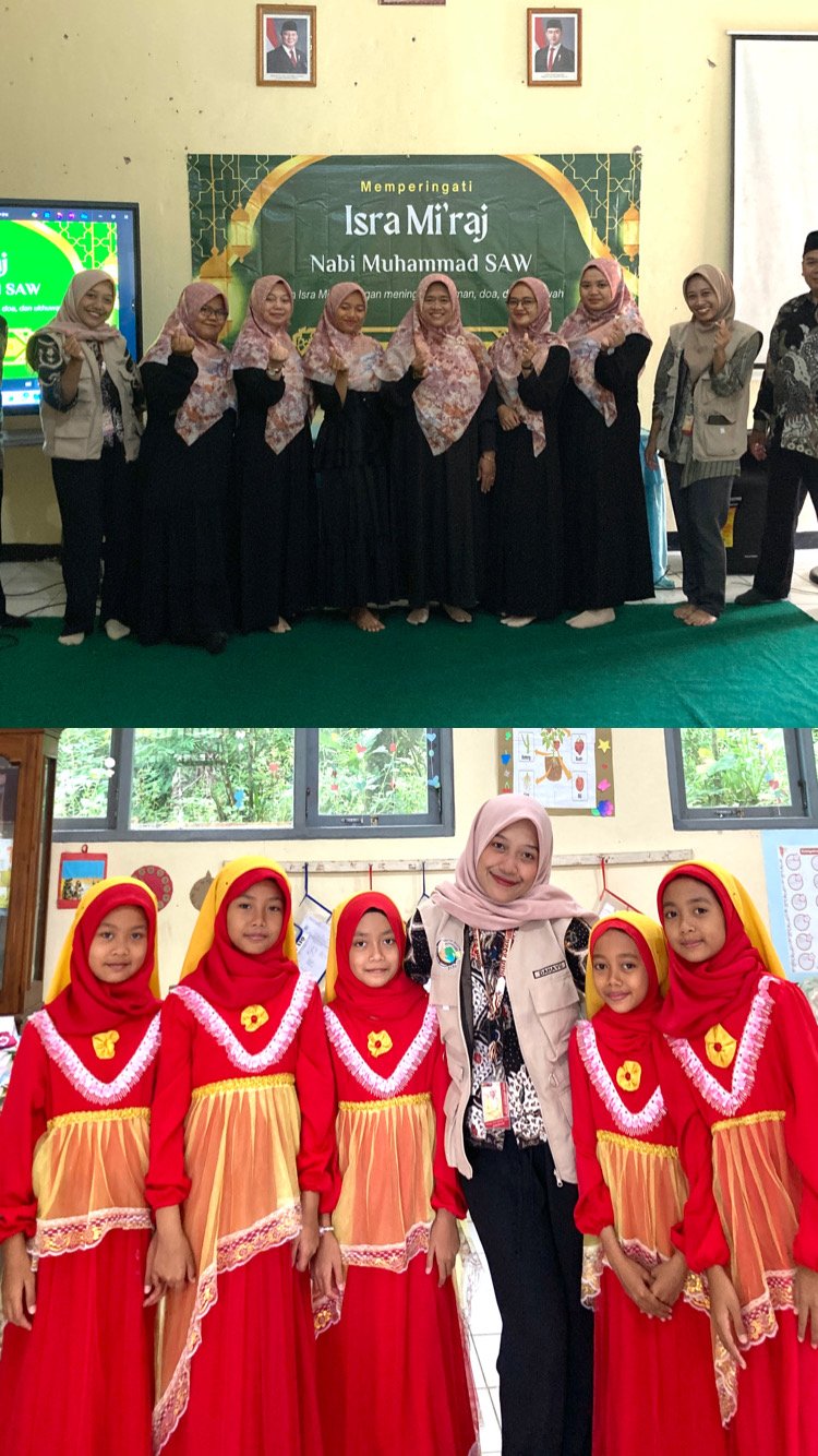 Kegiatan Isra Mi’raj SDN 1 Klinting