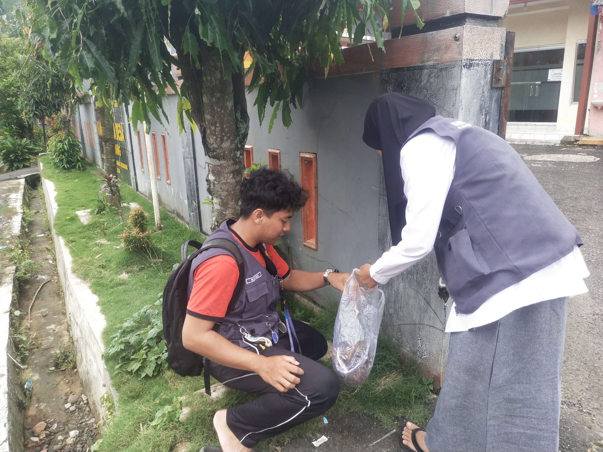 PENGUMPULAN DAUN KERING KEBUTUHAN KOMPOS