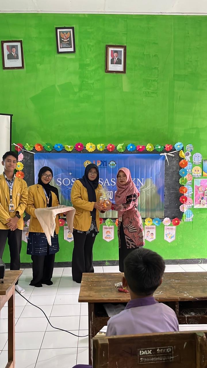 sosialisasi di SDN 1 Trimulyo dan kunjungan dpl