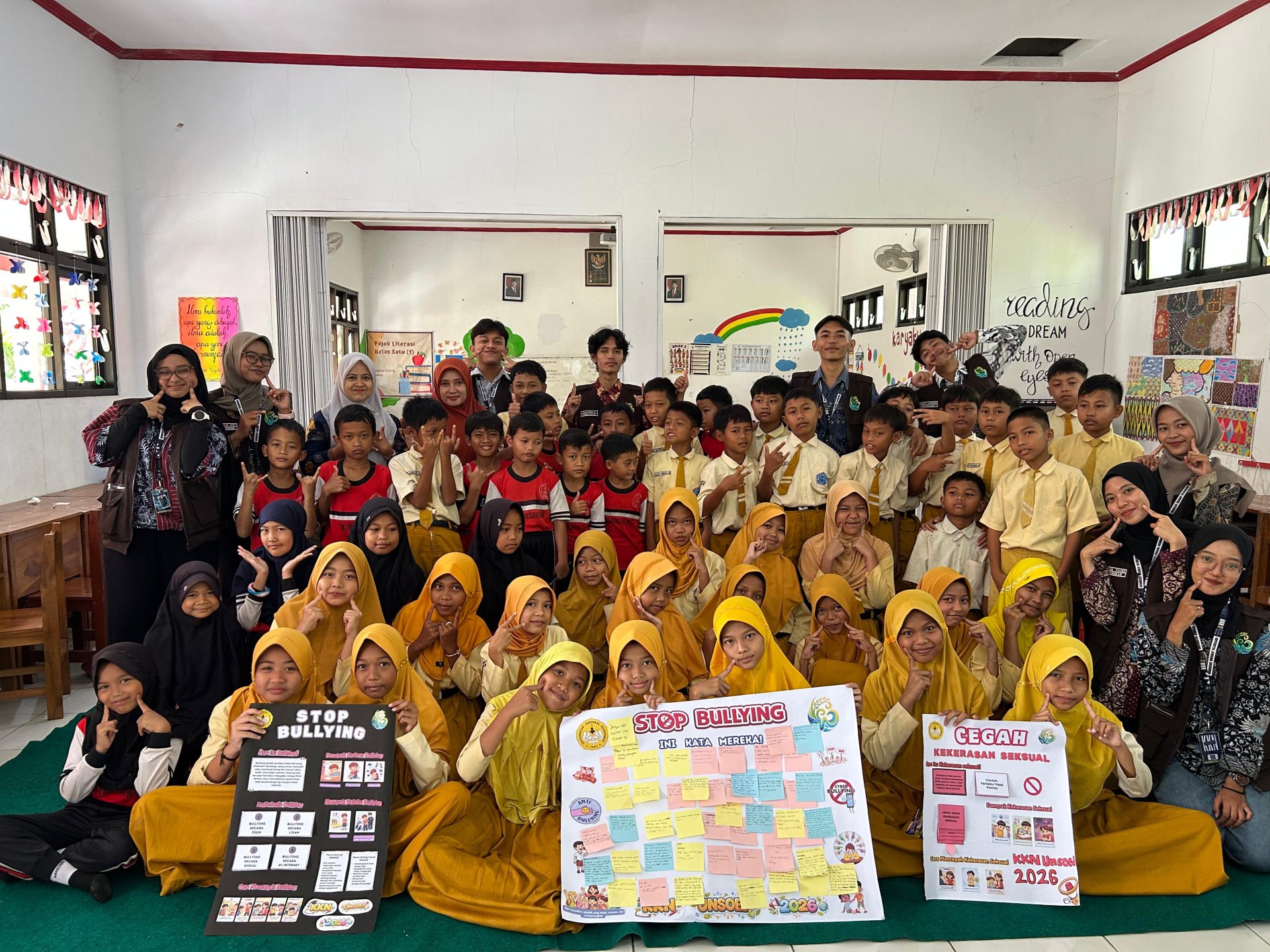 Sosialisasi Anti-bullying dan Antikekerasan Seksual di SD Negeri 2 Wanogara Wetan