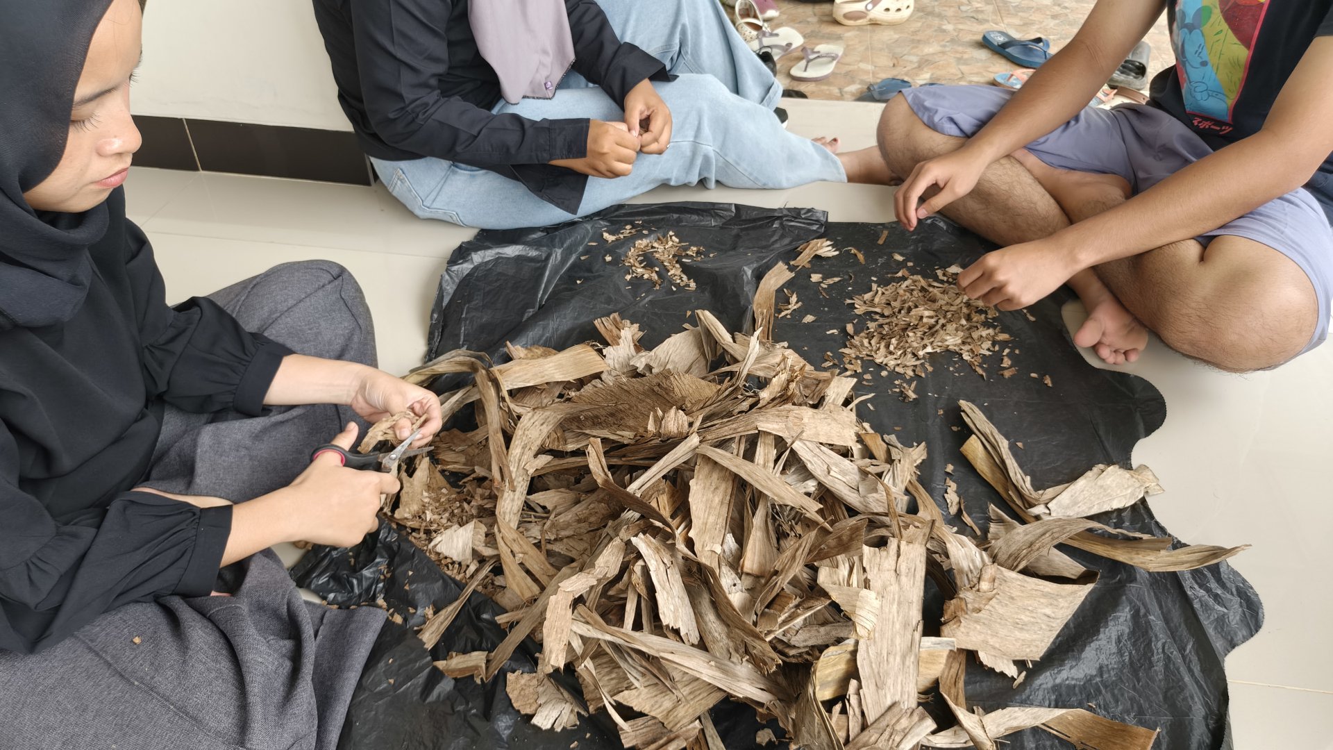 Persiapan Pembuatan Pupuk Kompos