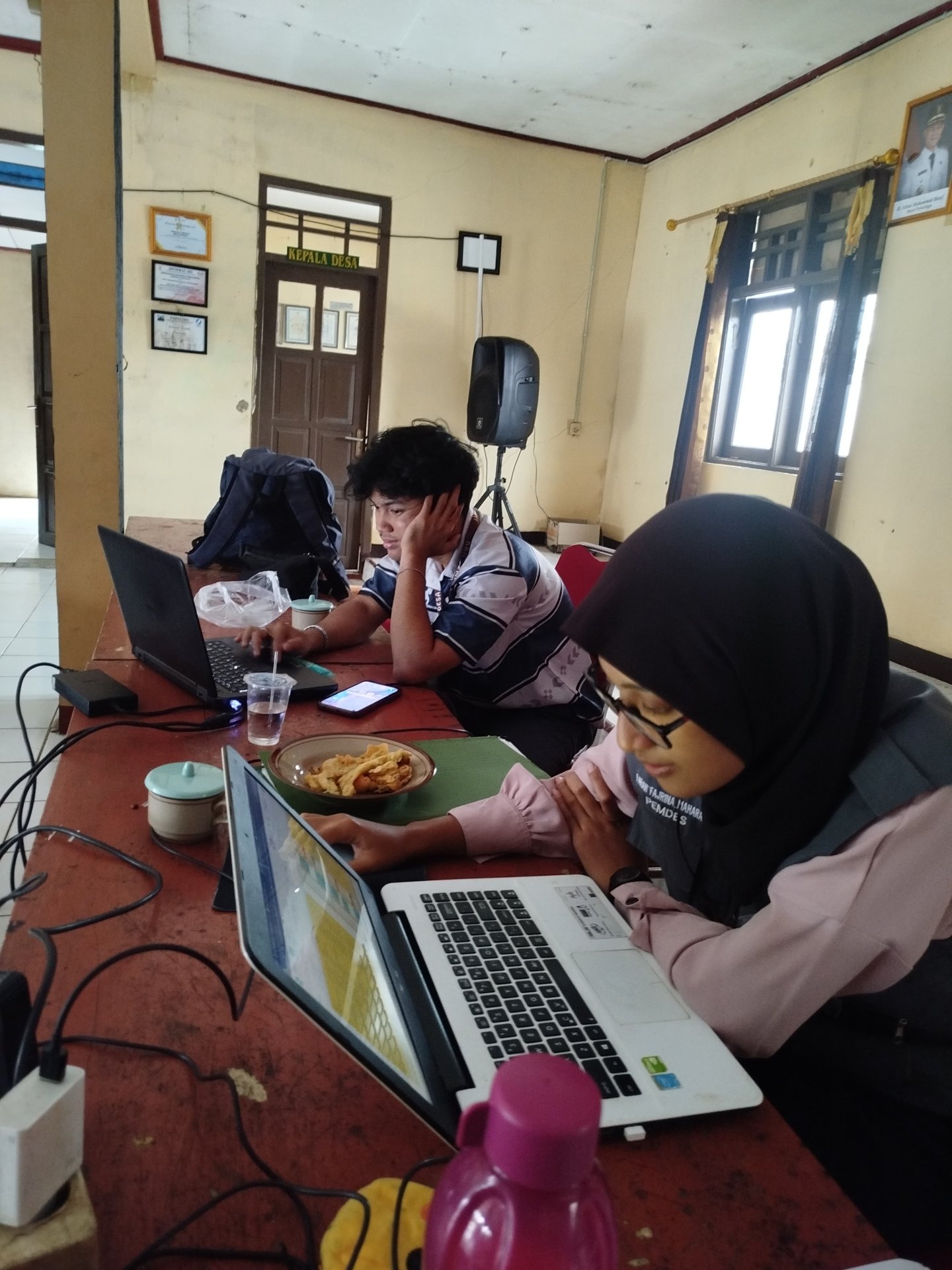 Piket Balai Desa Danasari