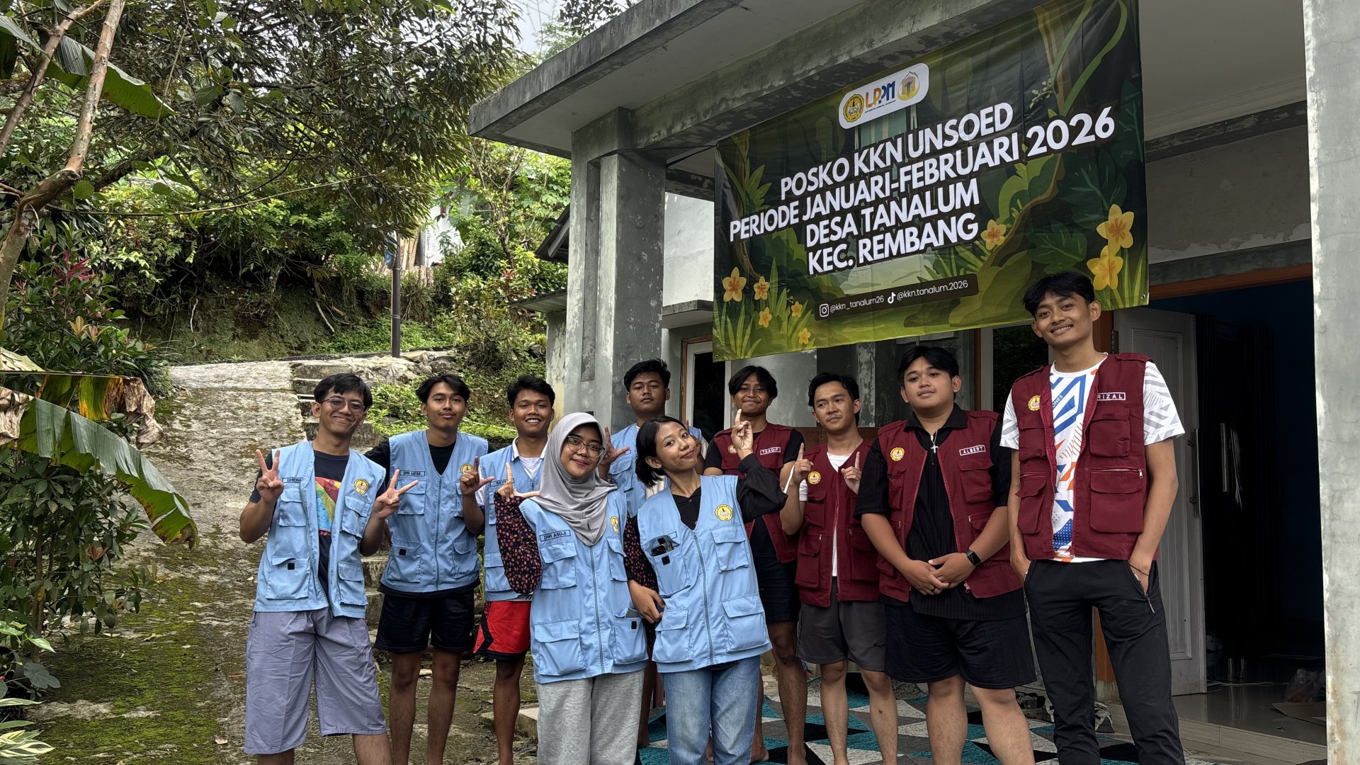 Visitasi ke Posko KKN Desa Tanalum