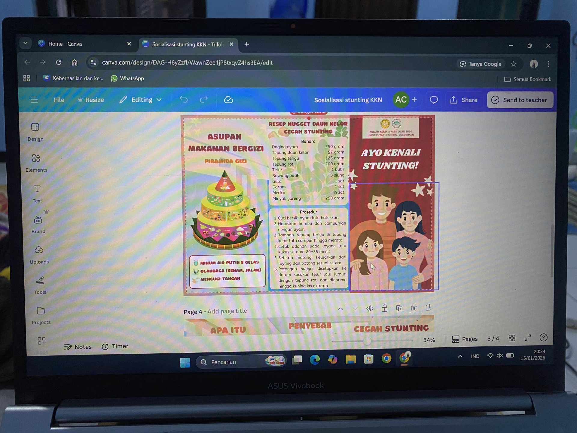 Menyiapkan Materi Sosialisasi Stunting