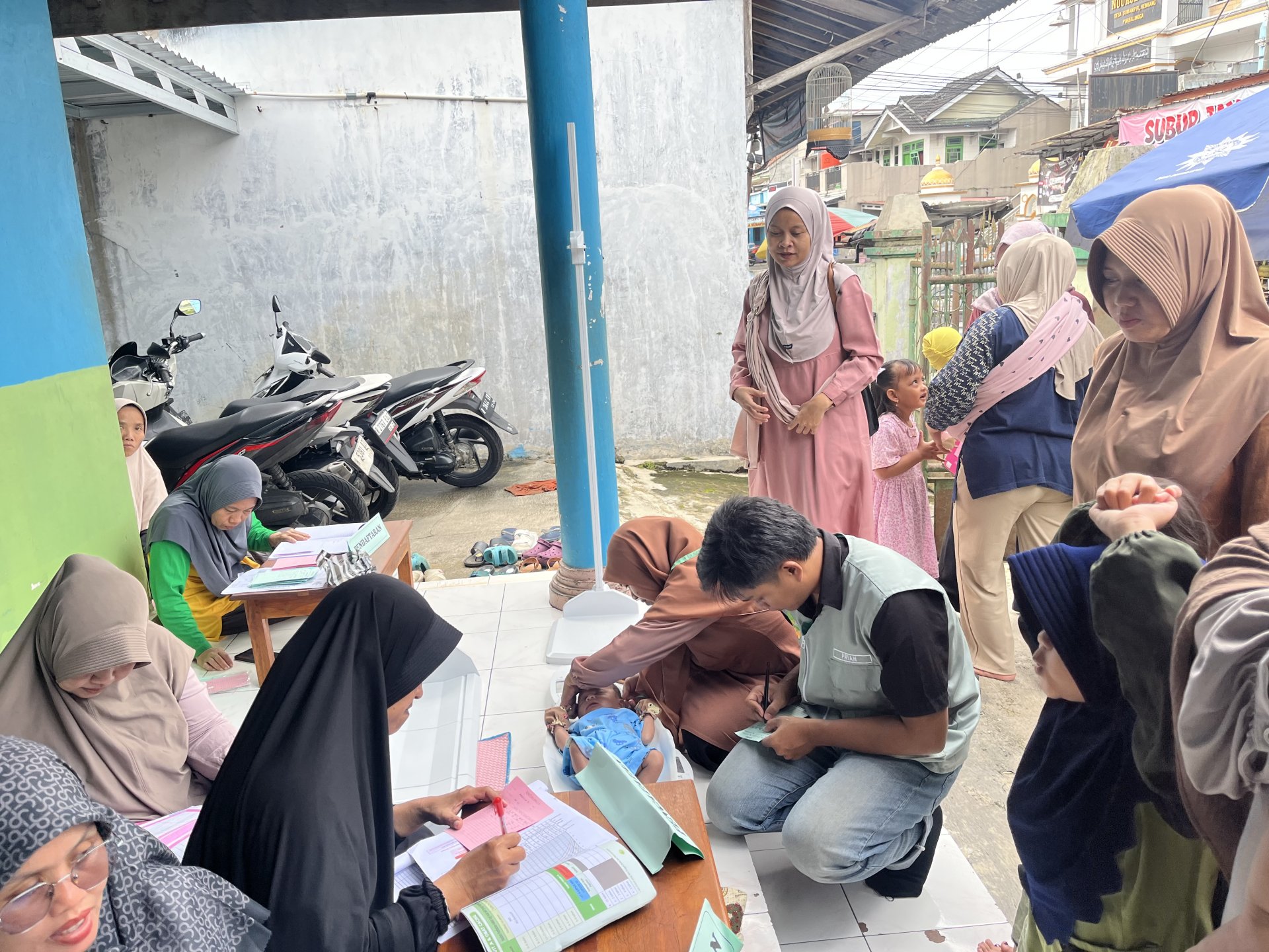 Pendampingan Posyandu di Dusun 1