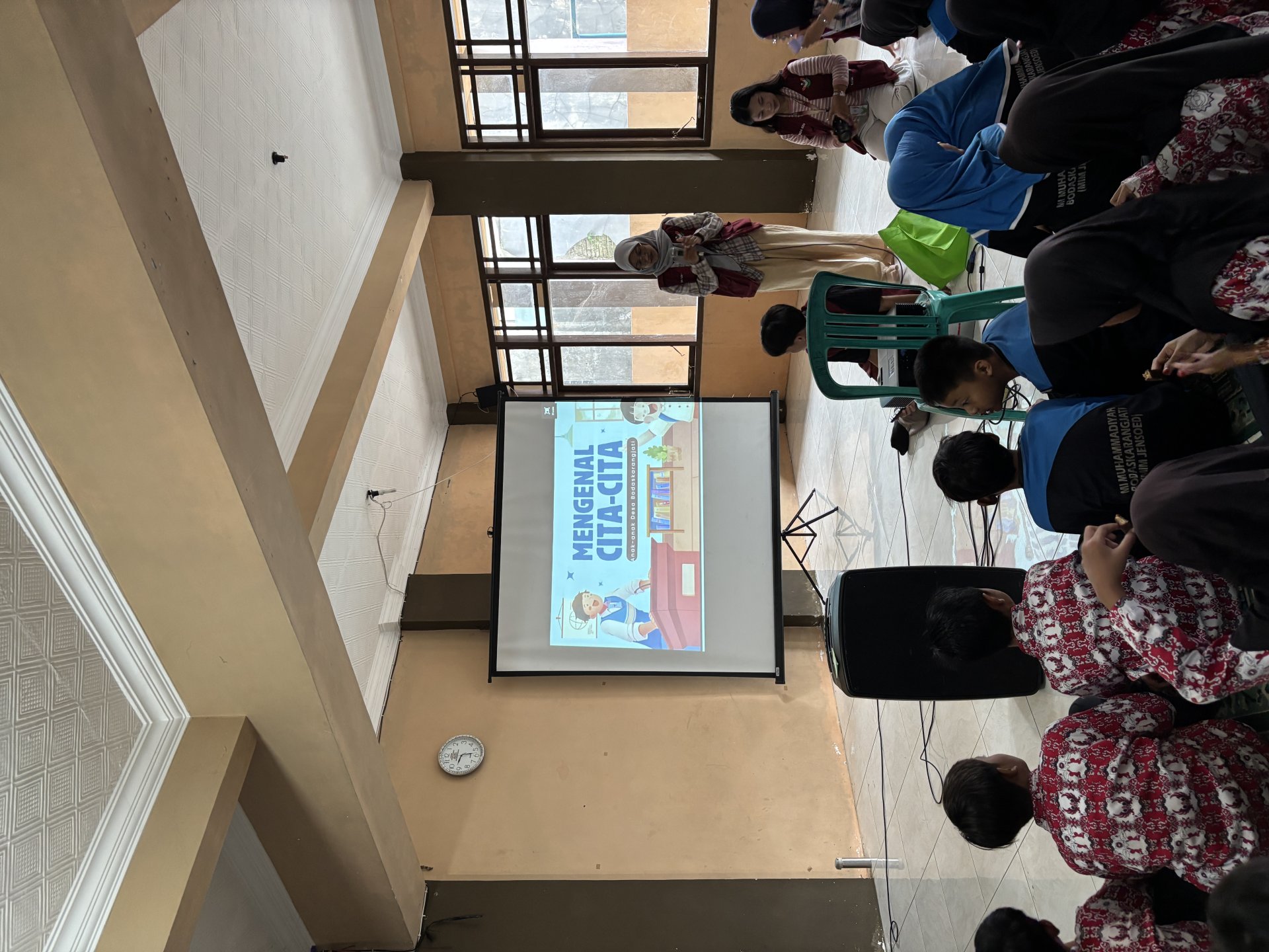 Sosialisasi Pentingnya Cita-Cita di MI Muhammadiyah Bodaskarangjati