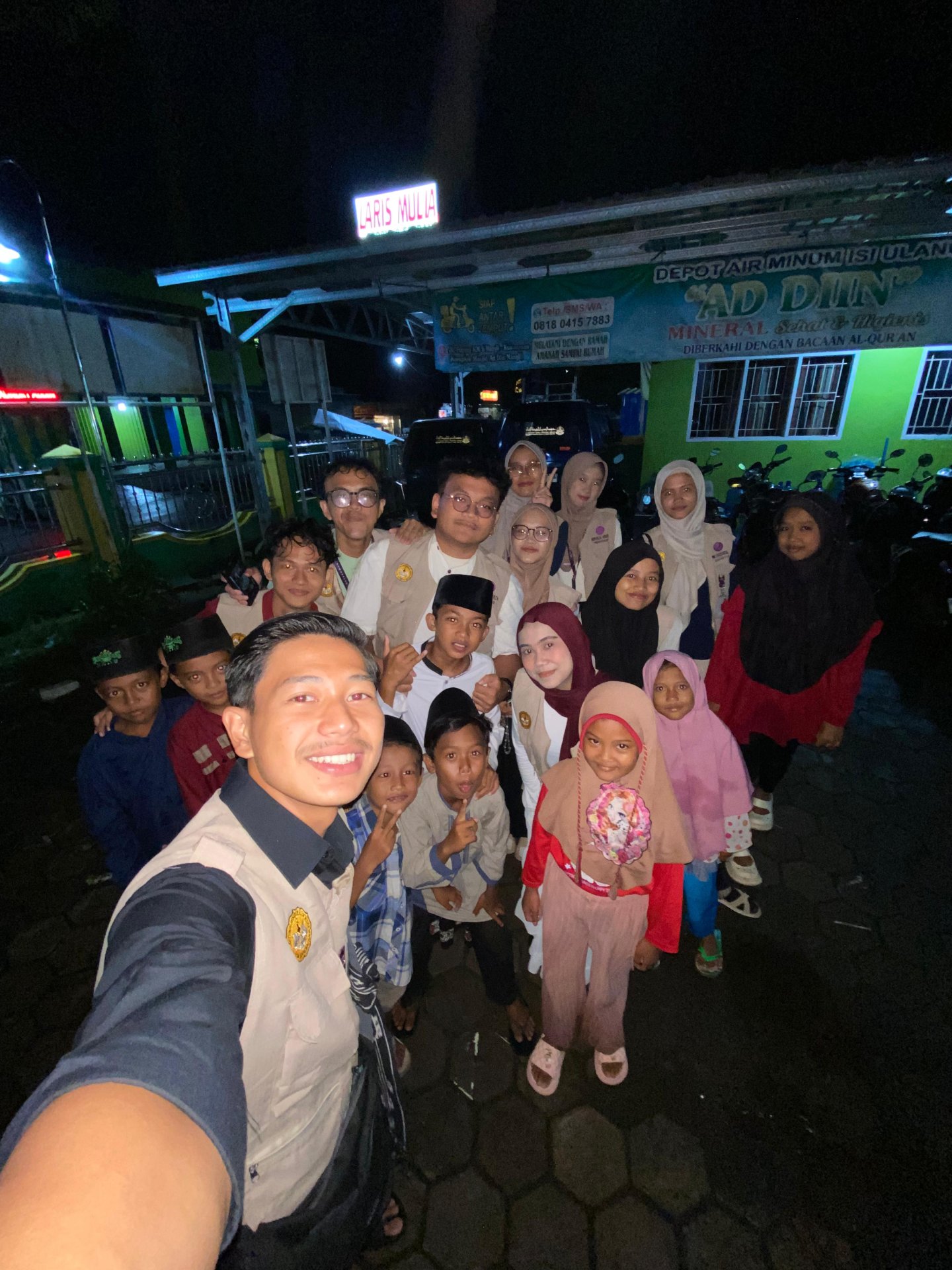 Menghadiri Acara Peringatan Isra' Mi'raj di Masjid Ad-Diin