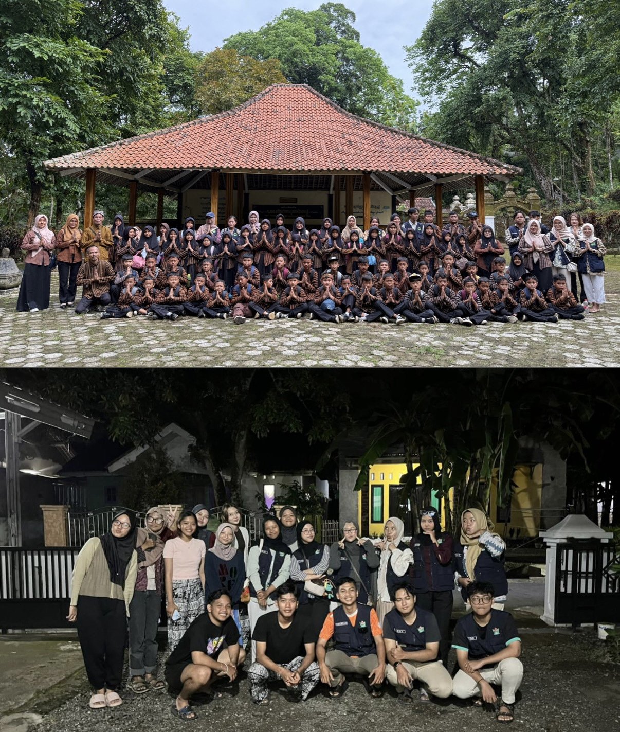 Kegiatan Ziarah Bersama SDN 1 Brengkok dan Saturahmi Bersama Kelompok Lain