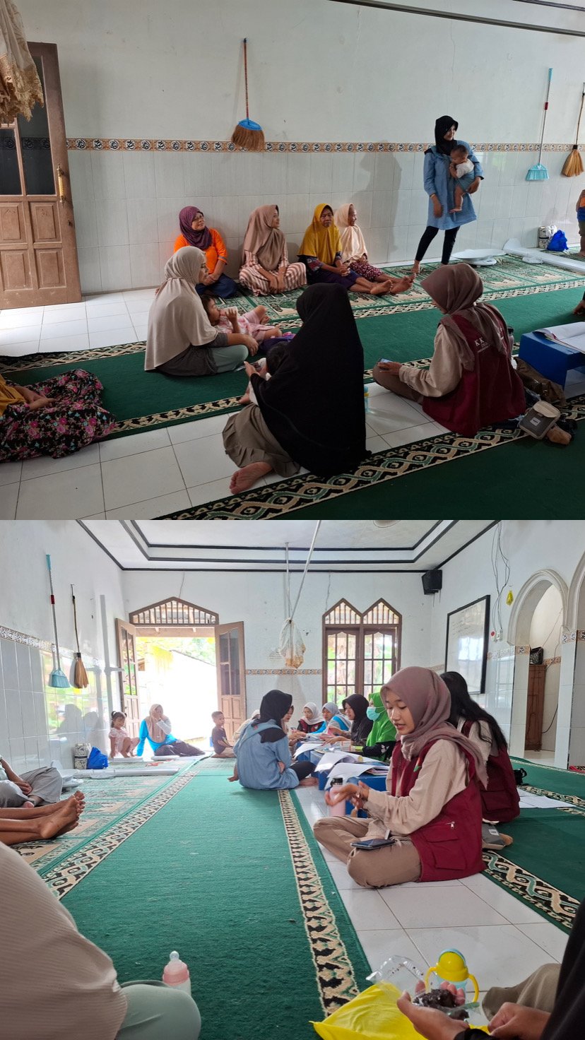 Sosialisasi Gizi Seimbang dan Posyandu Ke-6 di Desa Bodaskarangjati