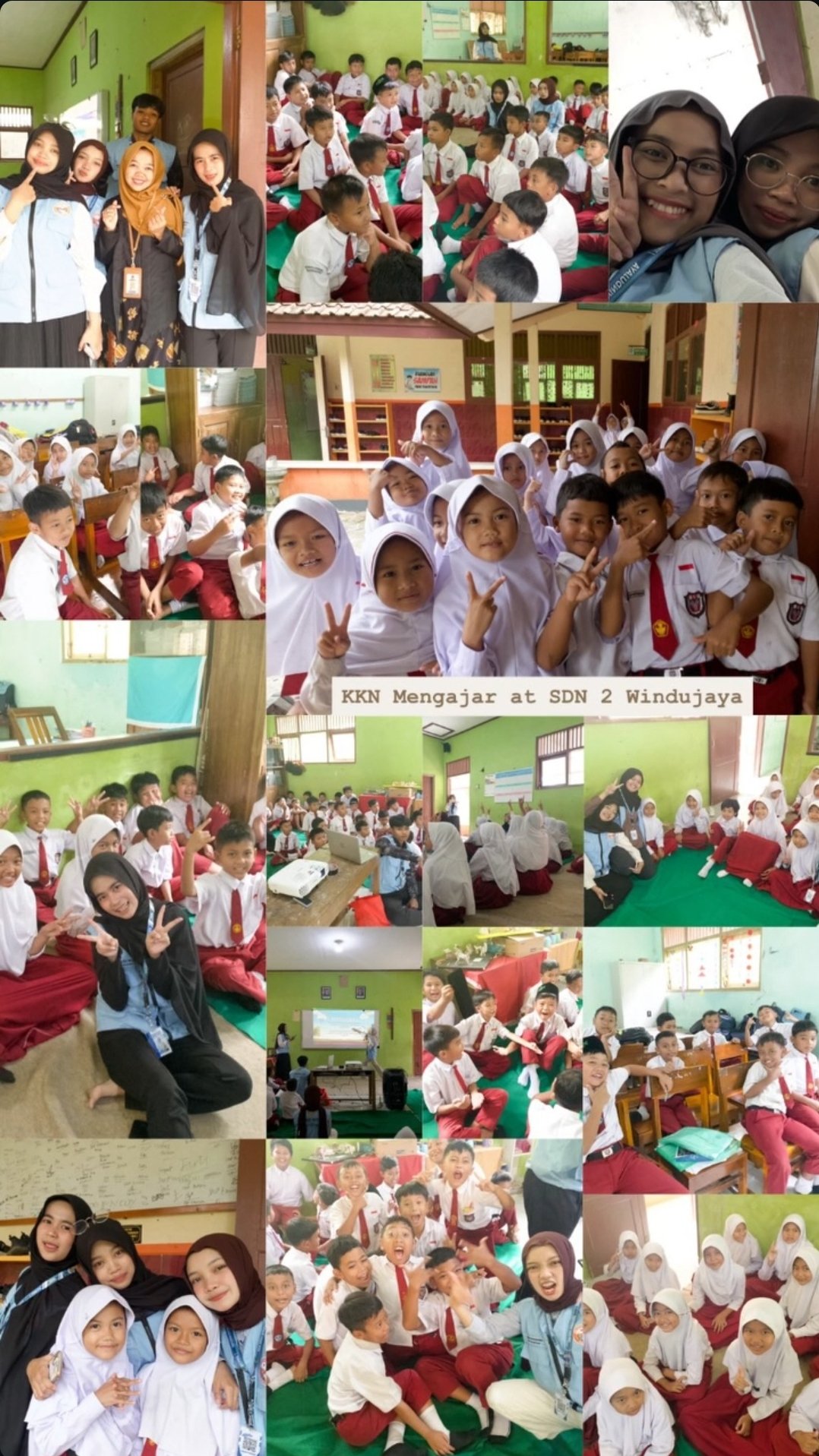 KKN mengajar tema kebencanaan