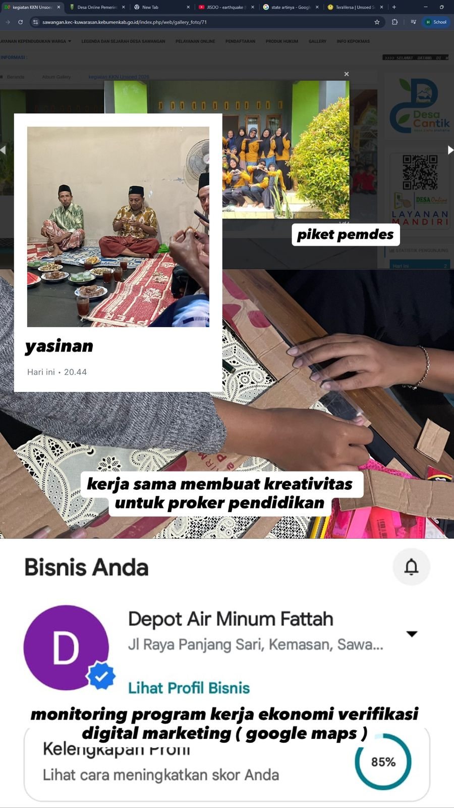 Sosialisasi dengan Masyarakat
