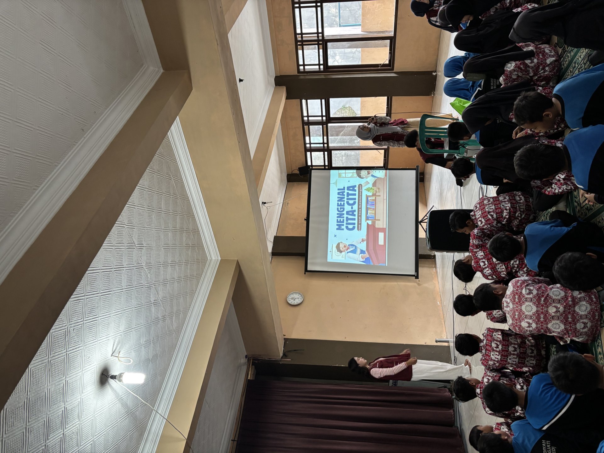 Sosialisasi Pentingnya Cita-Cita MI Muhammadiyah Bodaskarangjati