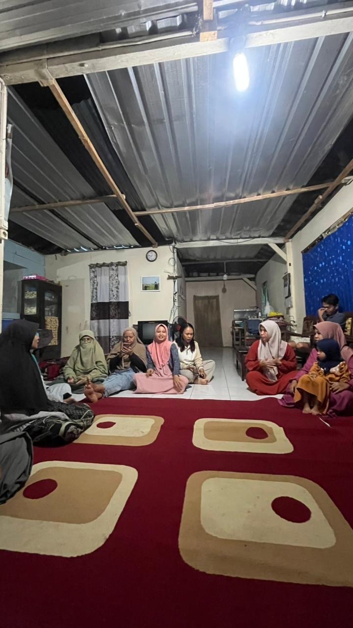 Diskusi Persiapan Kegiatan Senam Bersama Warga Desa Tanalum