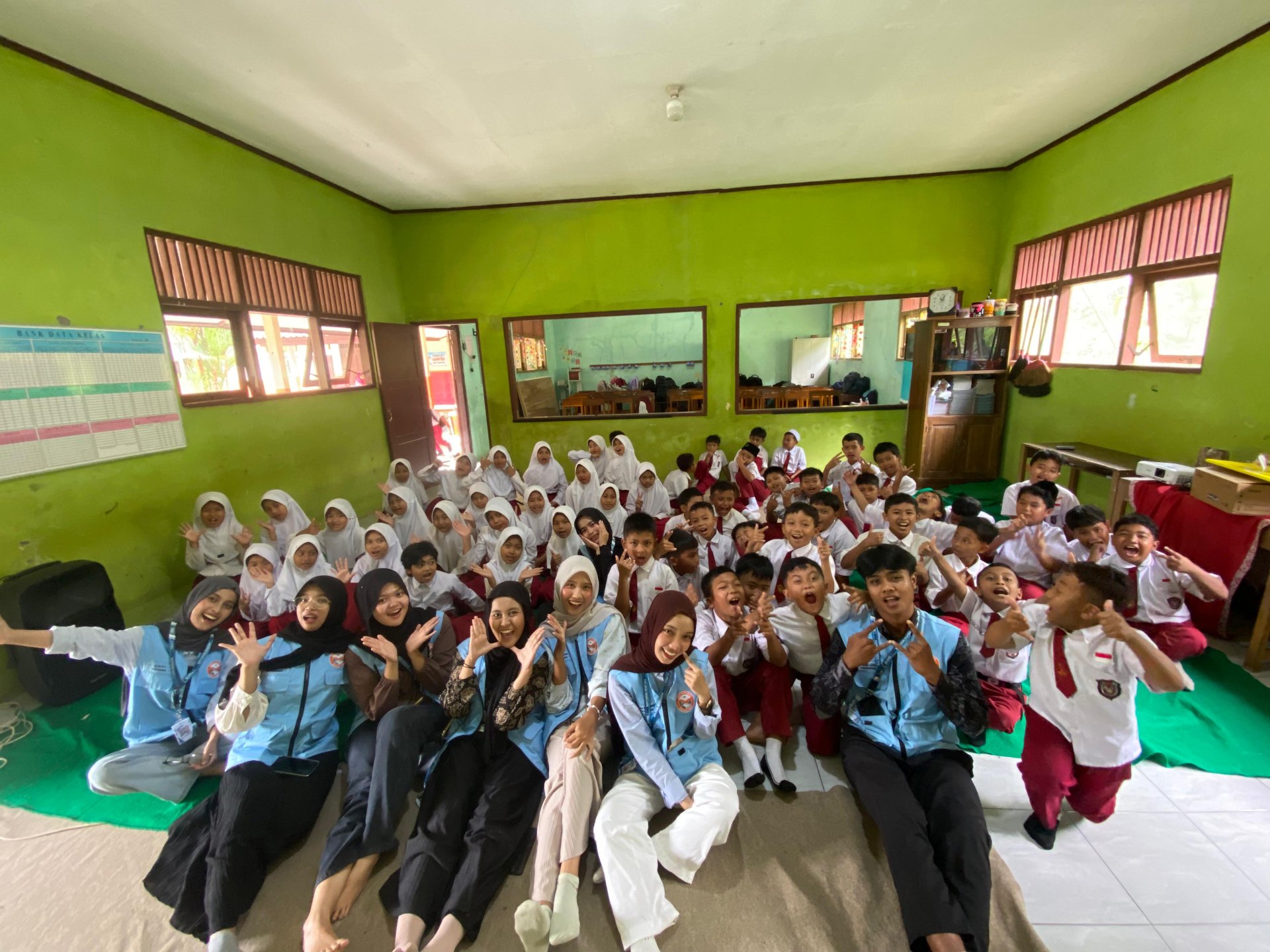 acara musdessus, kegiatan pendidikan di sd 2 windujaya, sowan ke rumah kadus