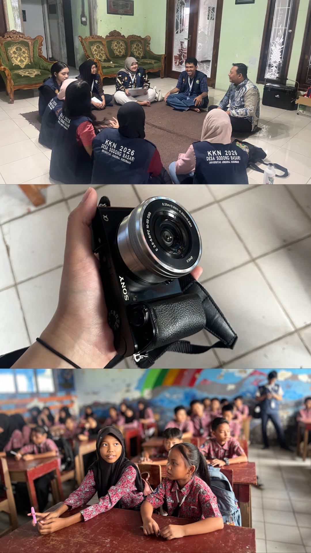 Bertemu DPL dan Mengunjungi SD 02 Sikasur