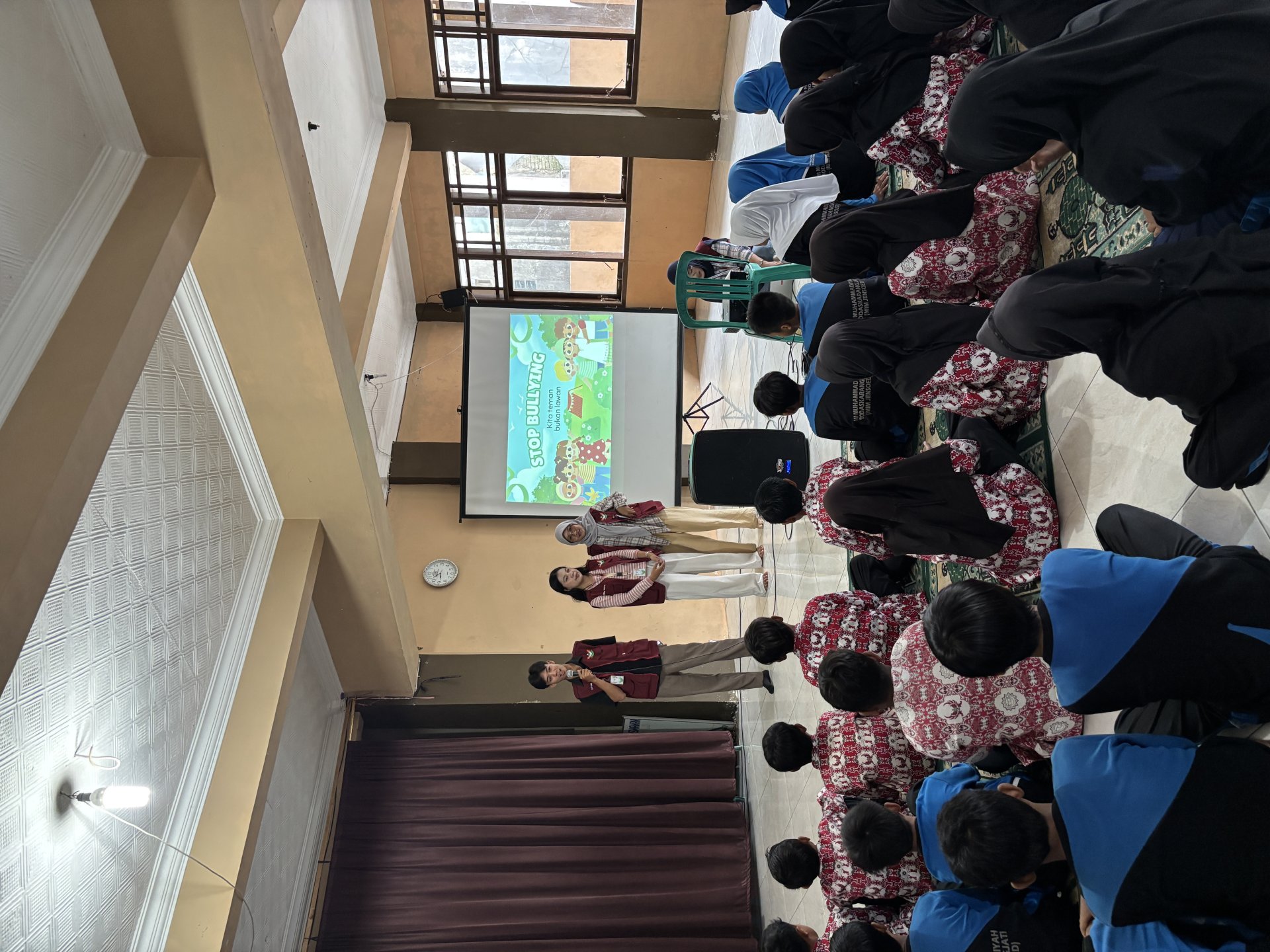 Sosialisasi Anti Bullying dan Cita Cita MI Muhammadiyah Bodaskarangjati