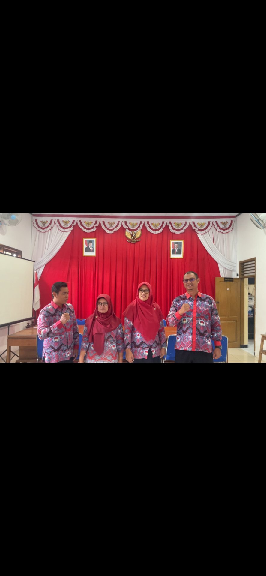 Melakukan take video hari desa nasional