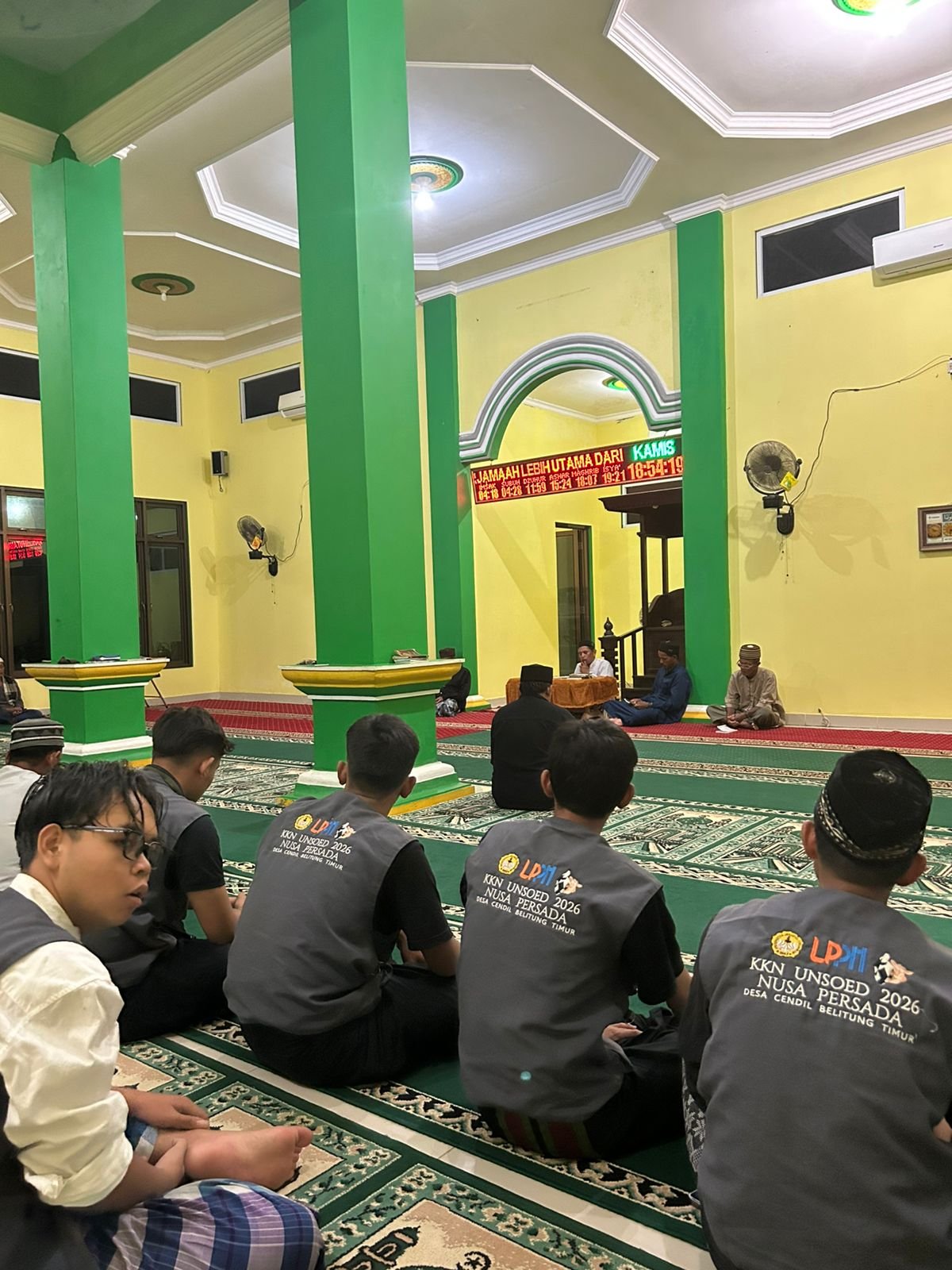 Yasinan rutin bersama warga