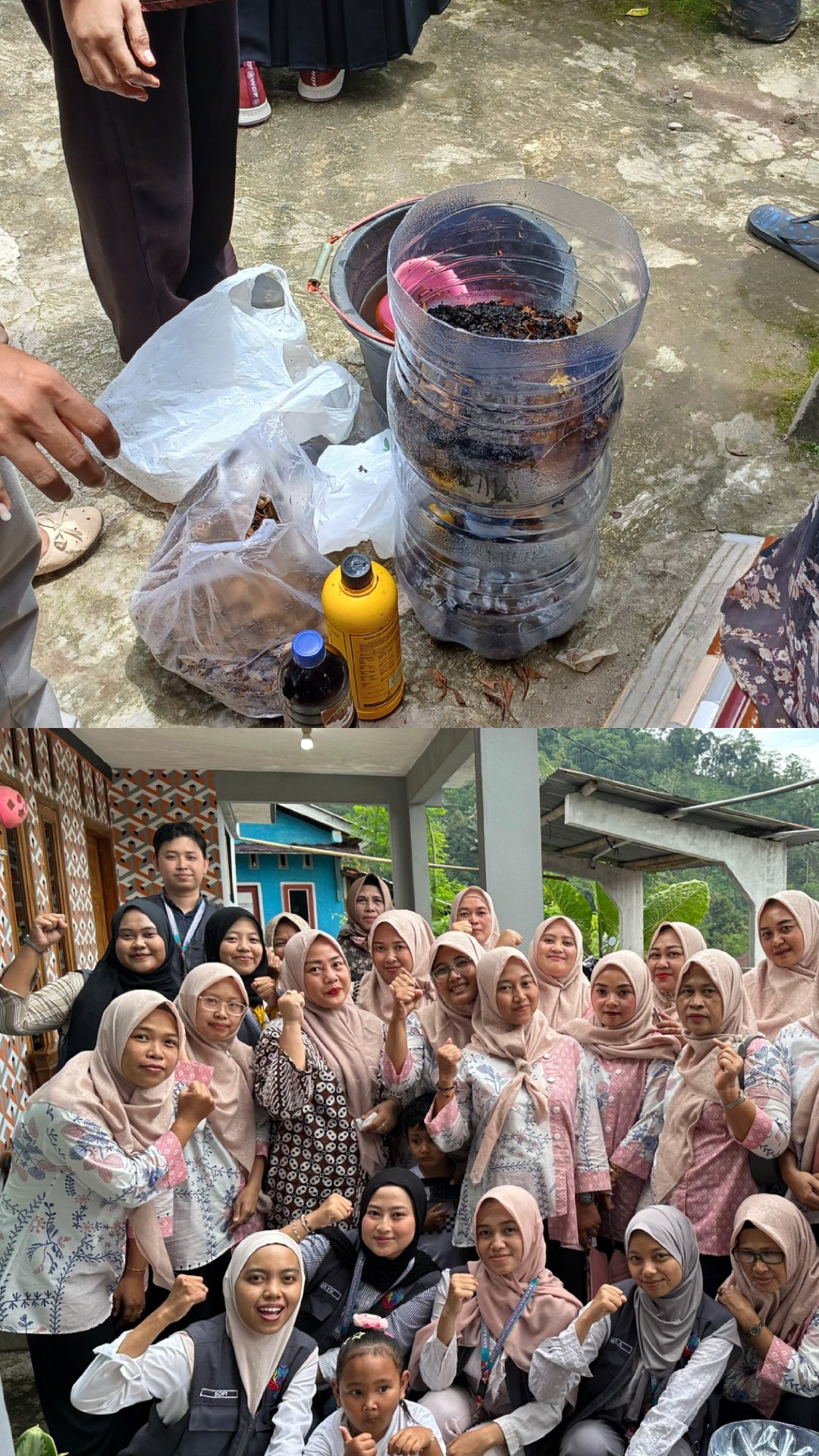 Sosialisasi Pembuatan Komposter Sederhana dan Penanaman Cabai di planter bag