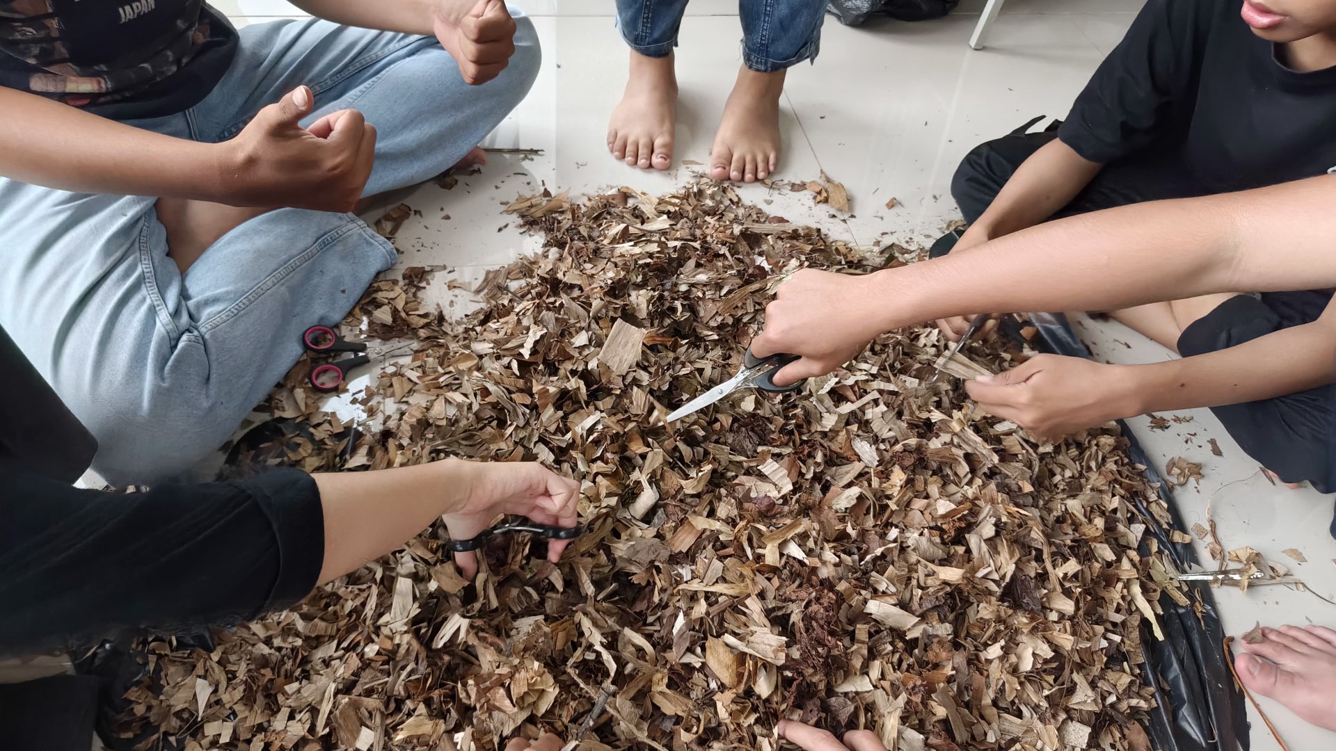 Persiapan pupuk organik