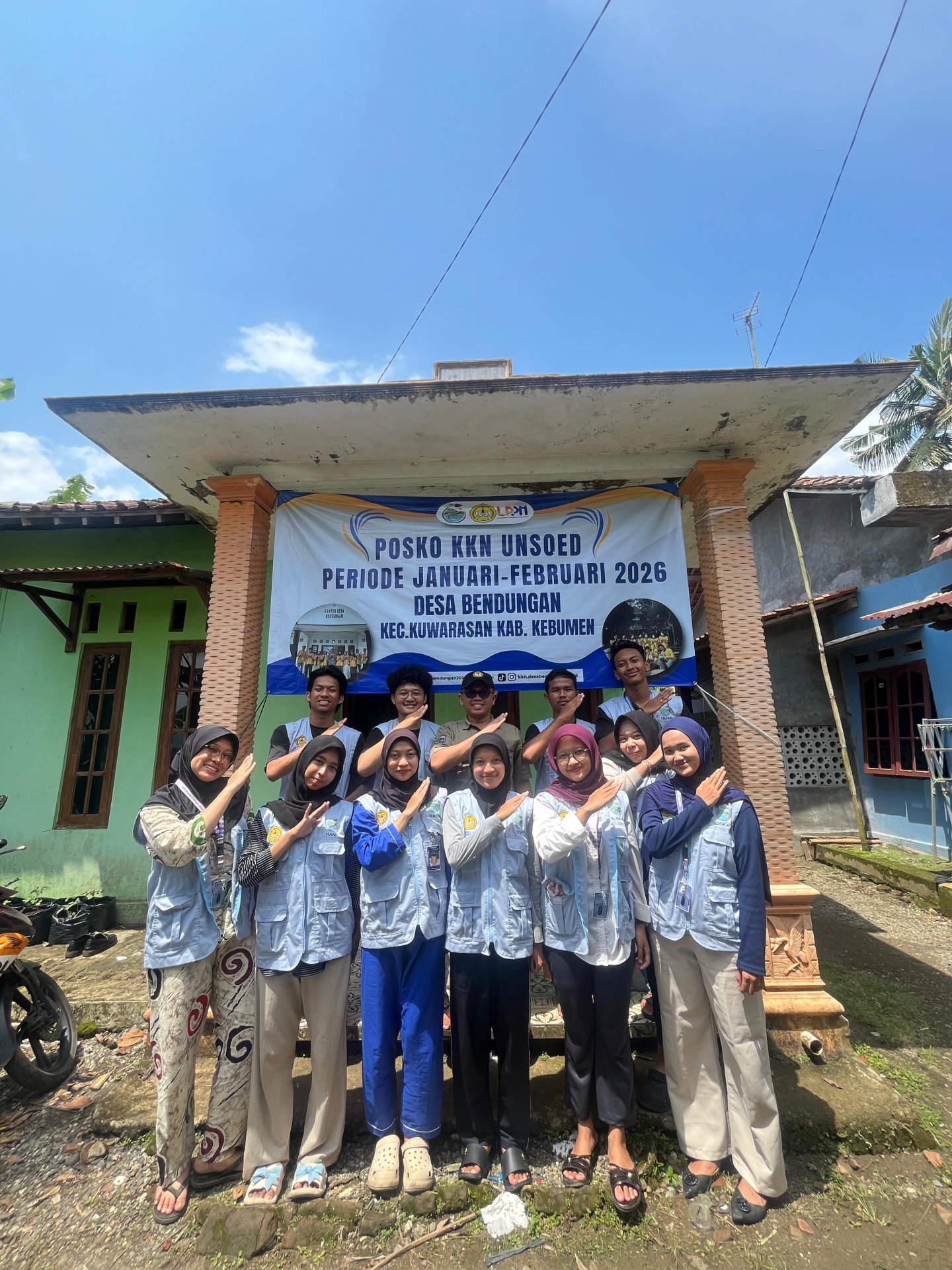 Kunjungan oleh DPL dan Pengajian Desa