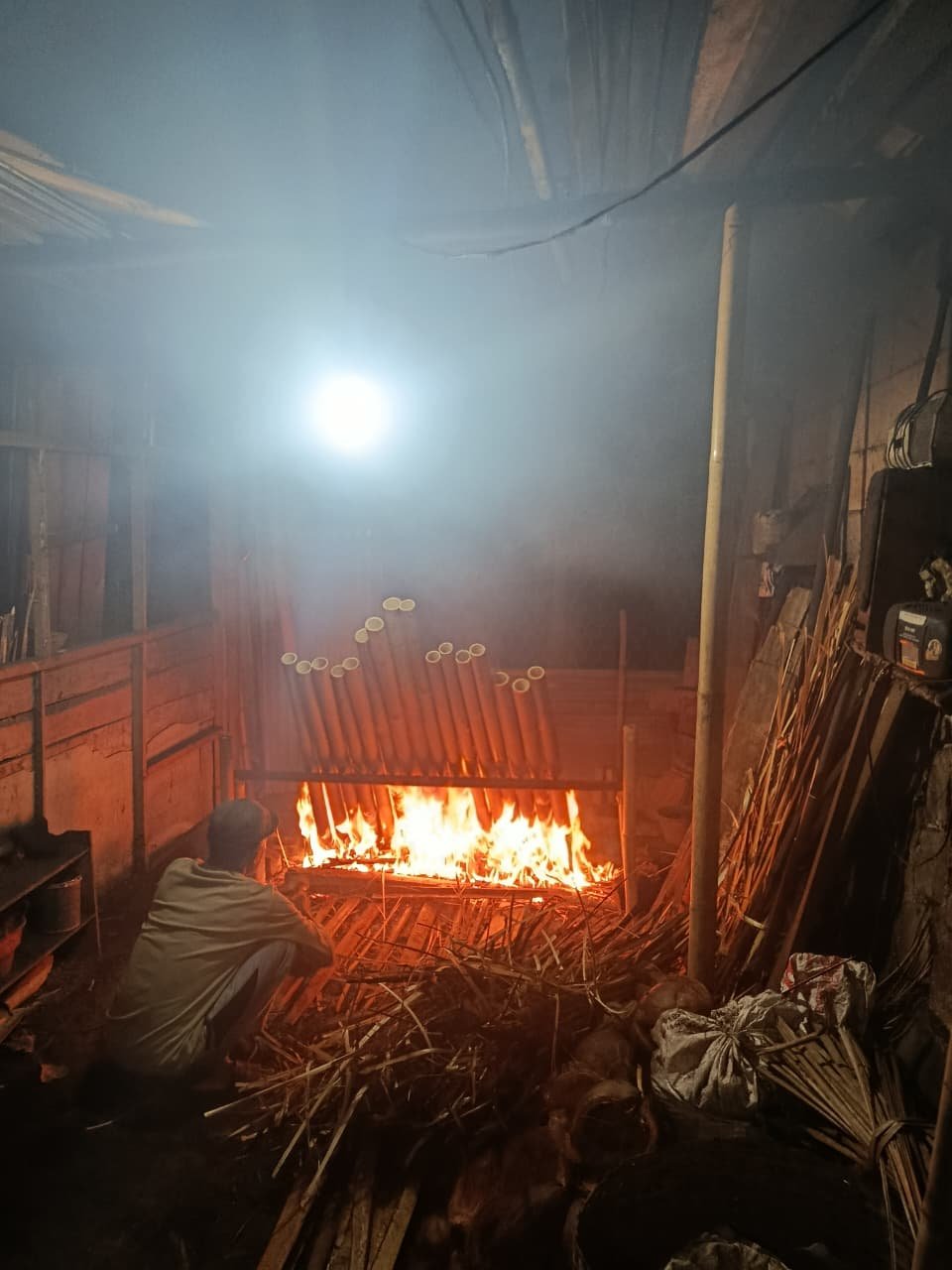 Berkunjung ke tempat produksi jenang bumbung