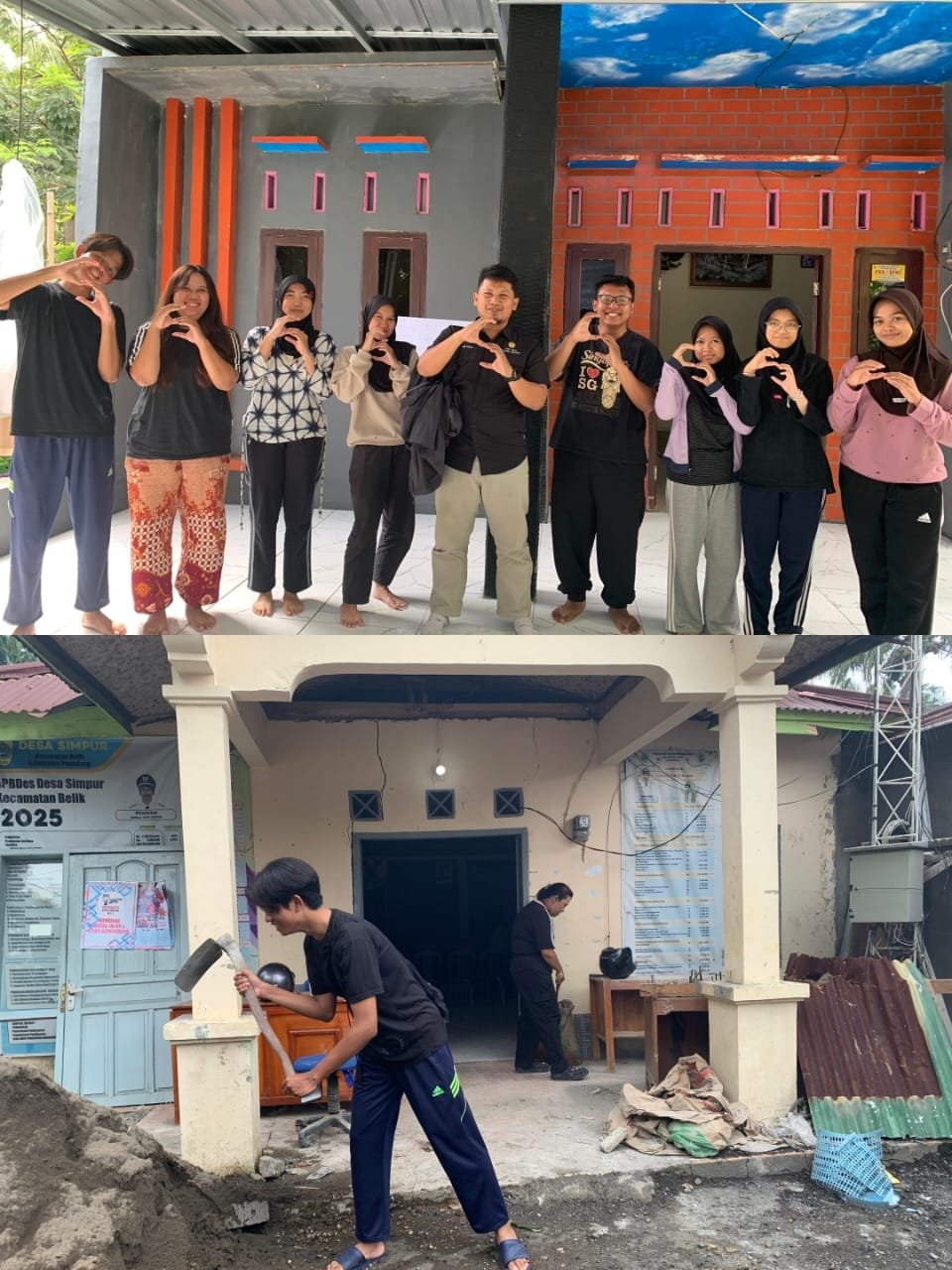 KKN hari 10 di desa simpur