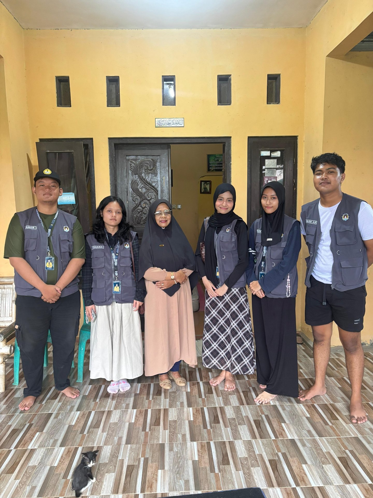 Pendampingan dan sosialisasi pembuatan QRIS, titik lokasi dan sosial media