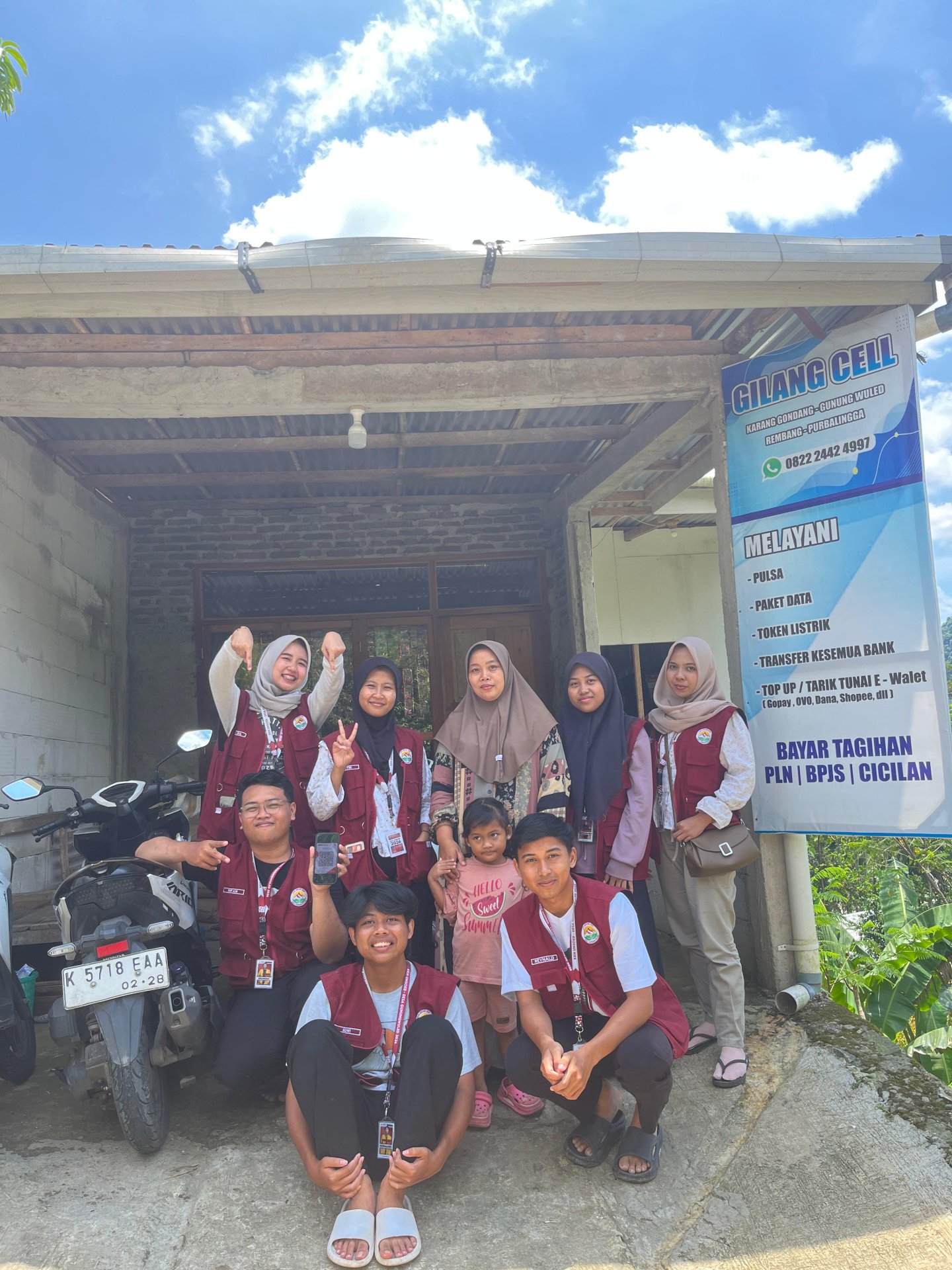 Pendamping UMKM pembuatan qris