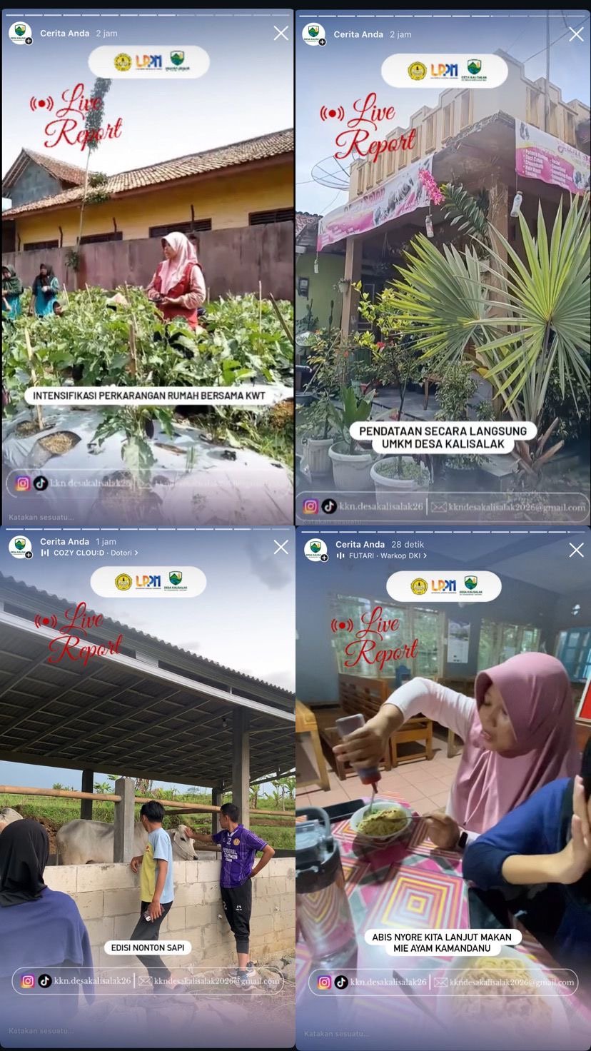 KKN DI DESA KALISALAK HARI KE 10