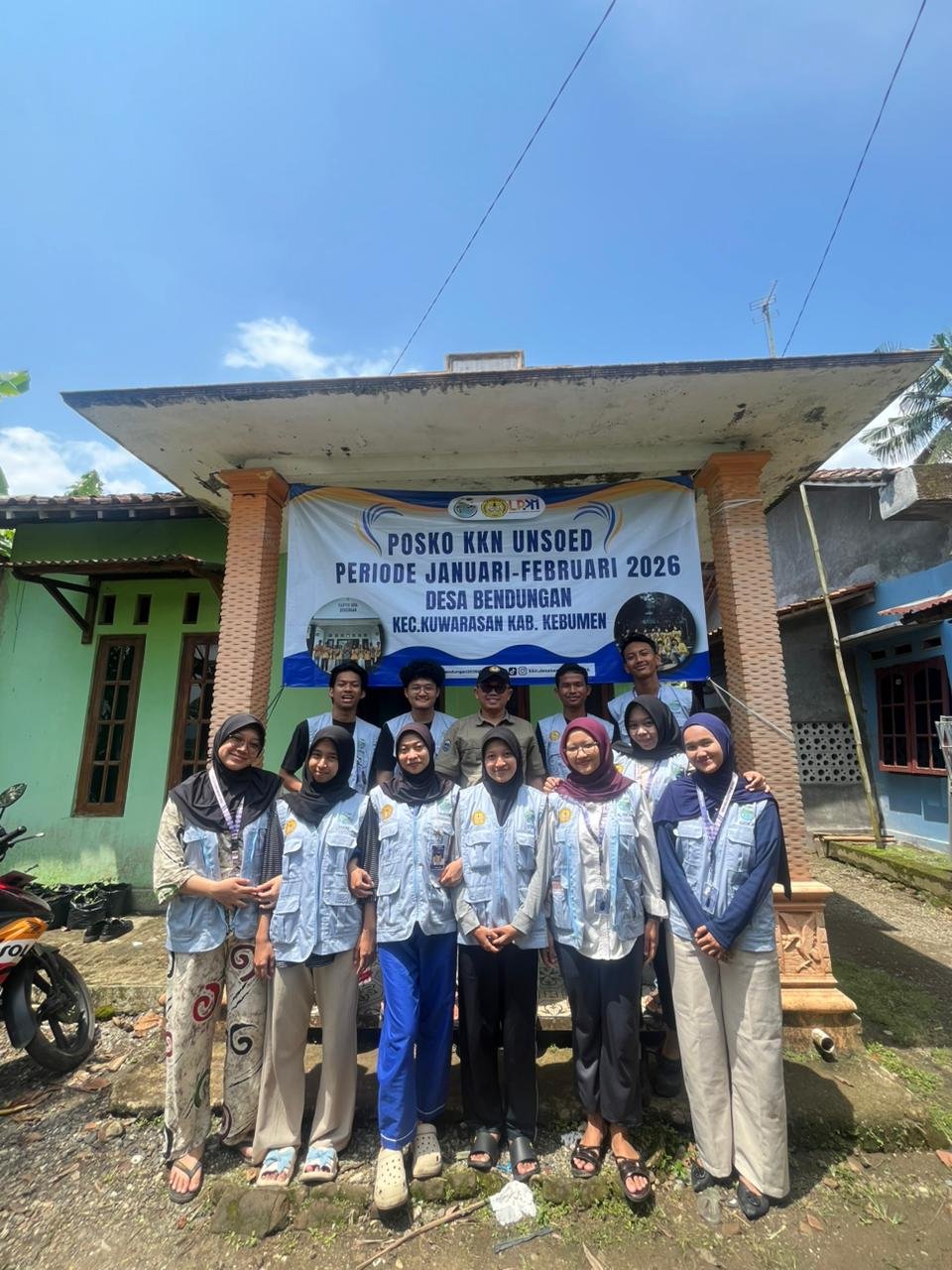 Kedatangan DPL ke Posko