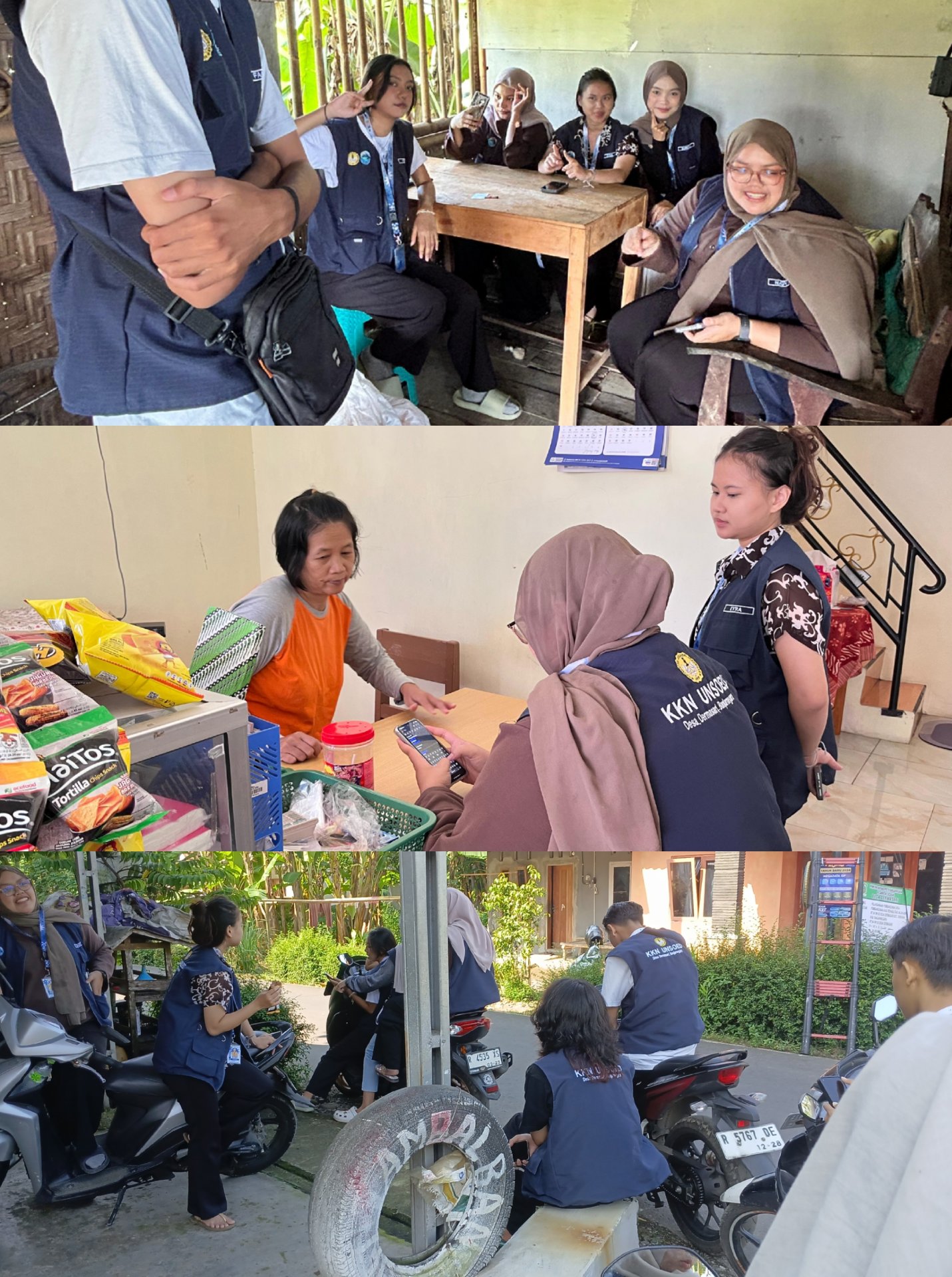 PENDATAAN UMKM, SOSIALISASI QRIS, DAN PEMBUATAN GMAPS