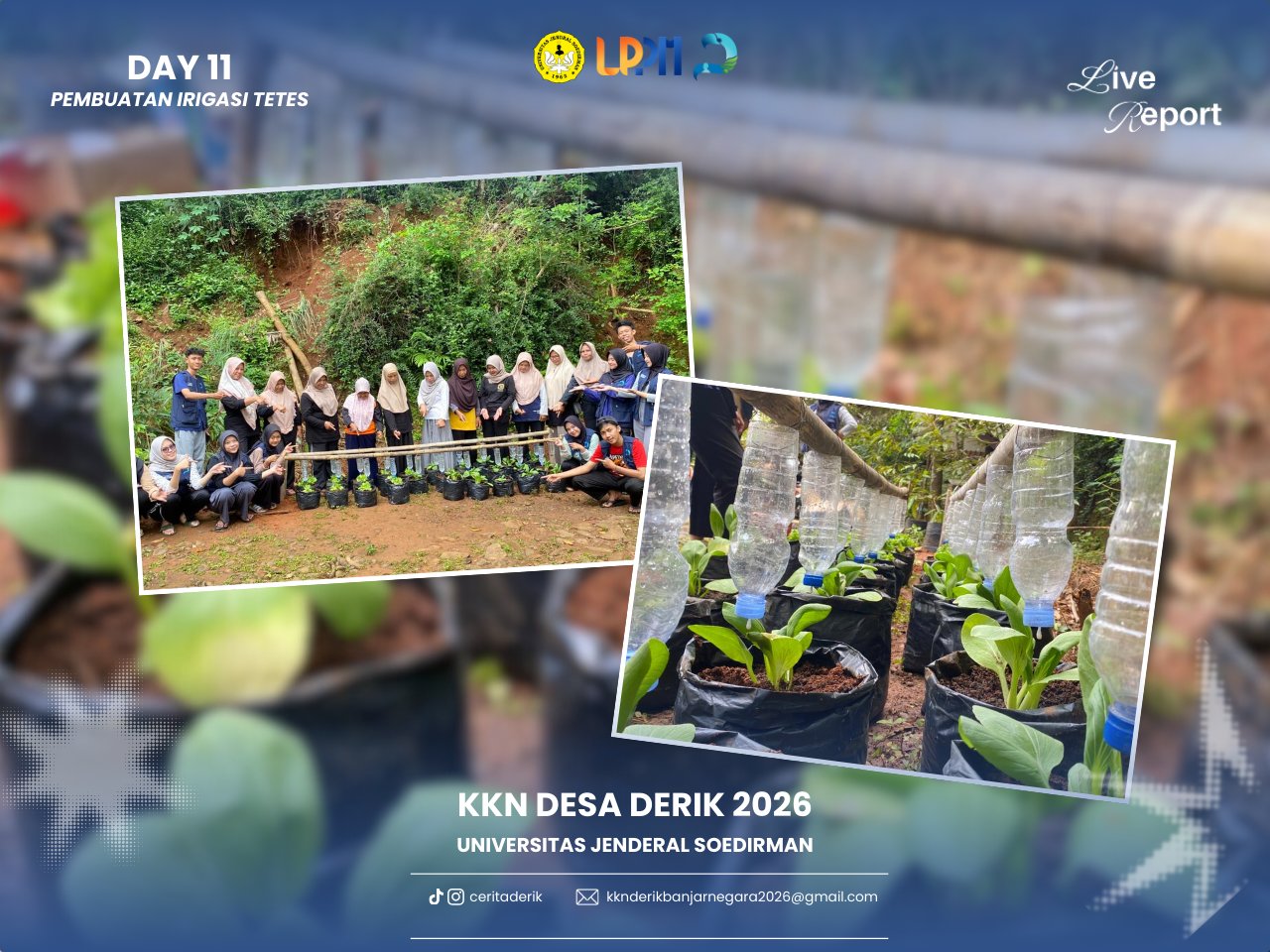 Day 11 – Pembuatan Irigasi Tetes